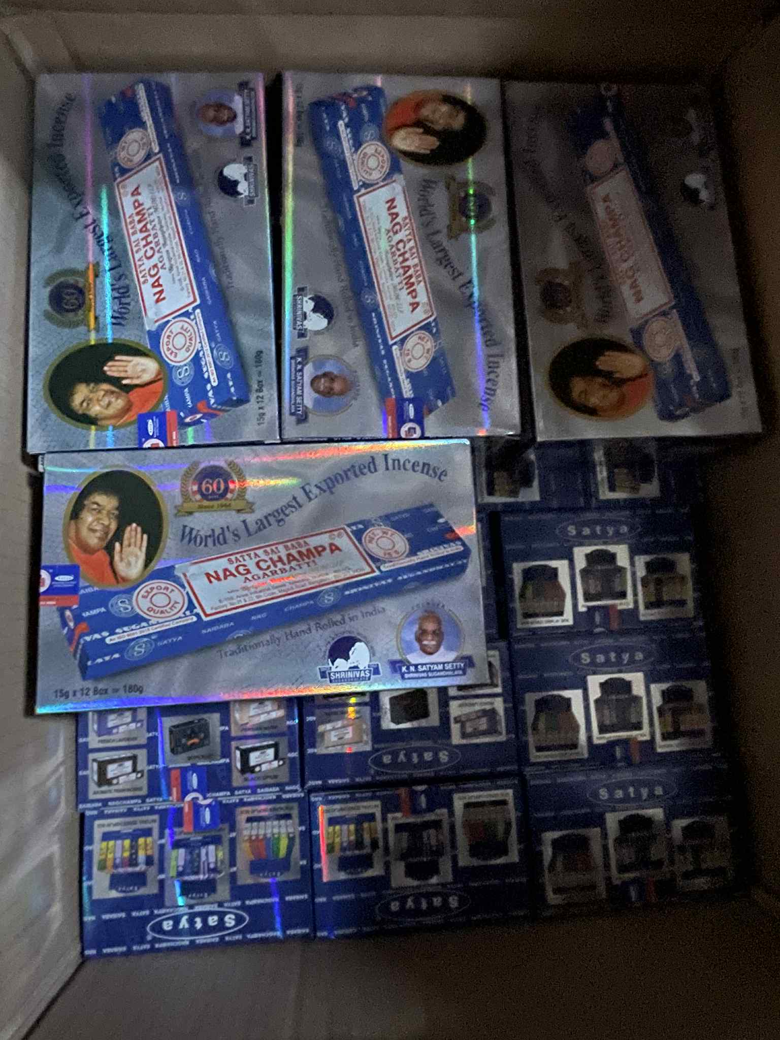 Classic Nag Champa 12 x15g Räucherstäbchen