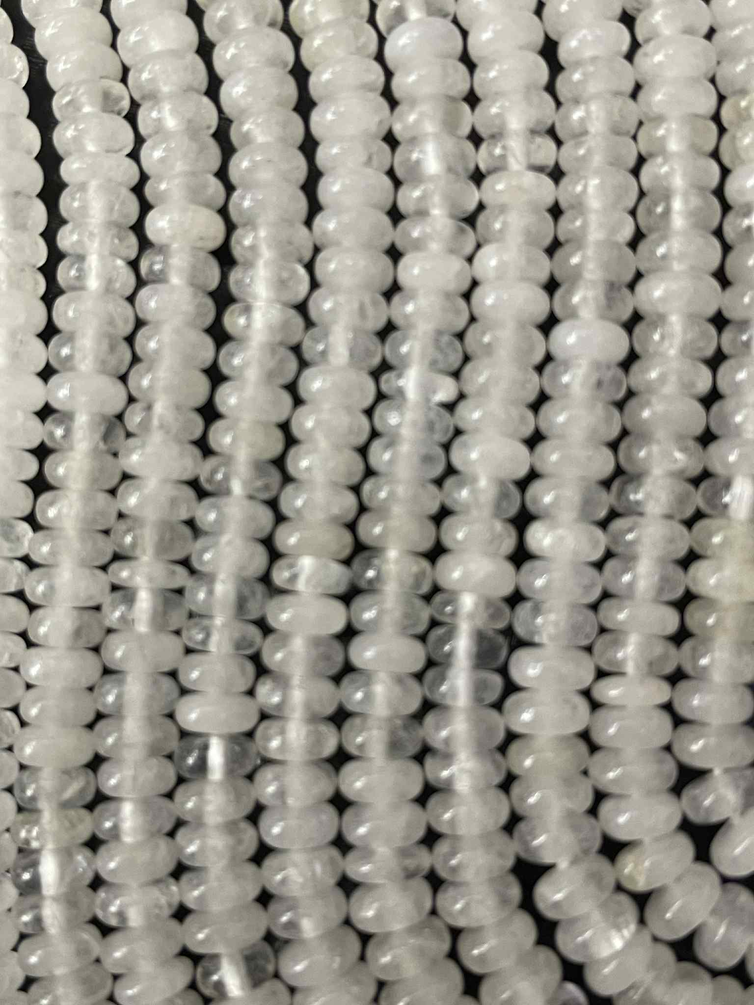 Bergkristall 4mm Rondelle