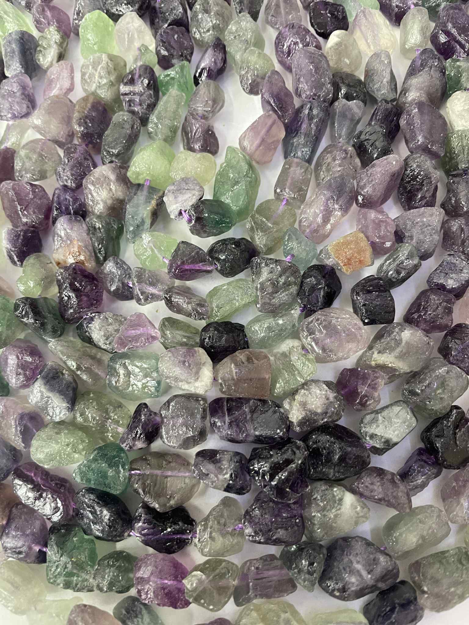 Fluorit Rohstein Strang