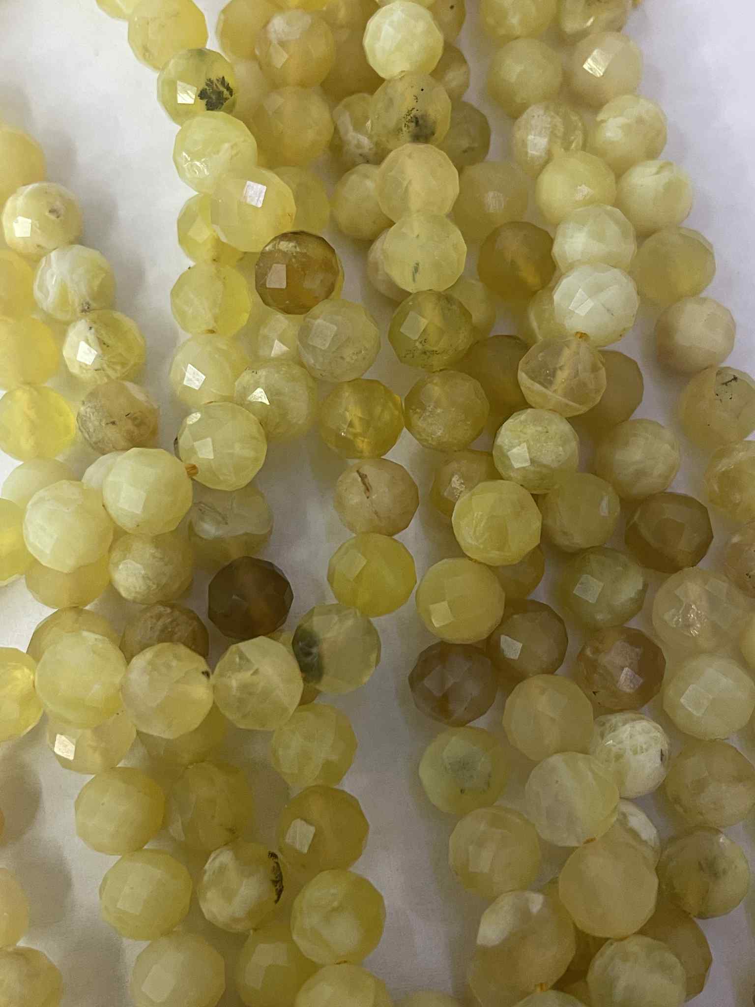 Honig Opal 4mm facettiert