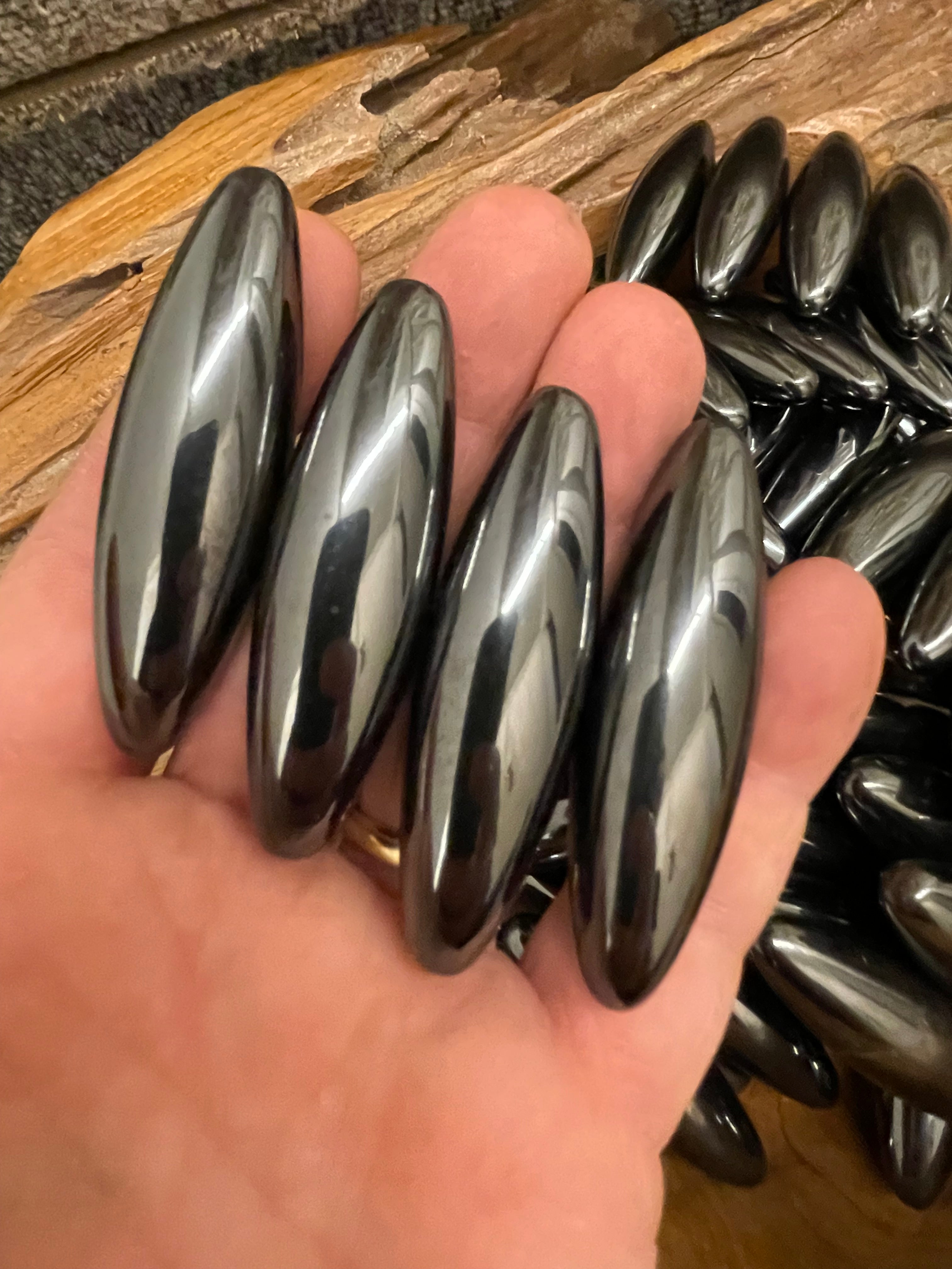 Aimants en hématite 10 paires (20 pièces)