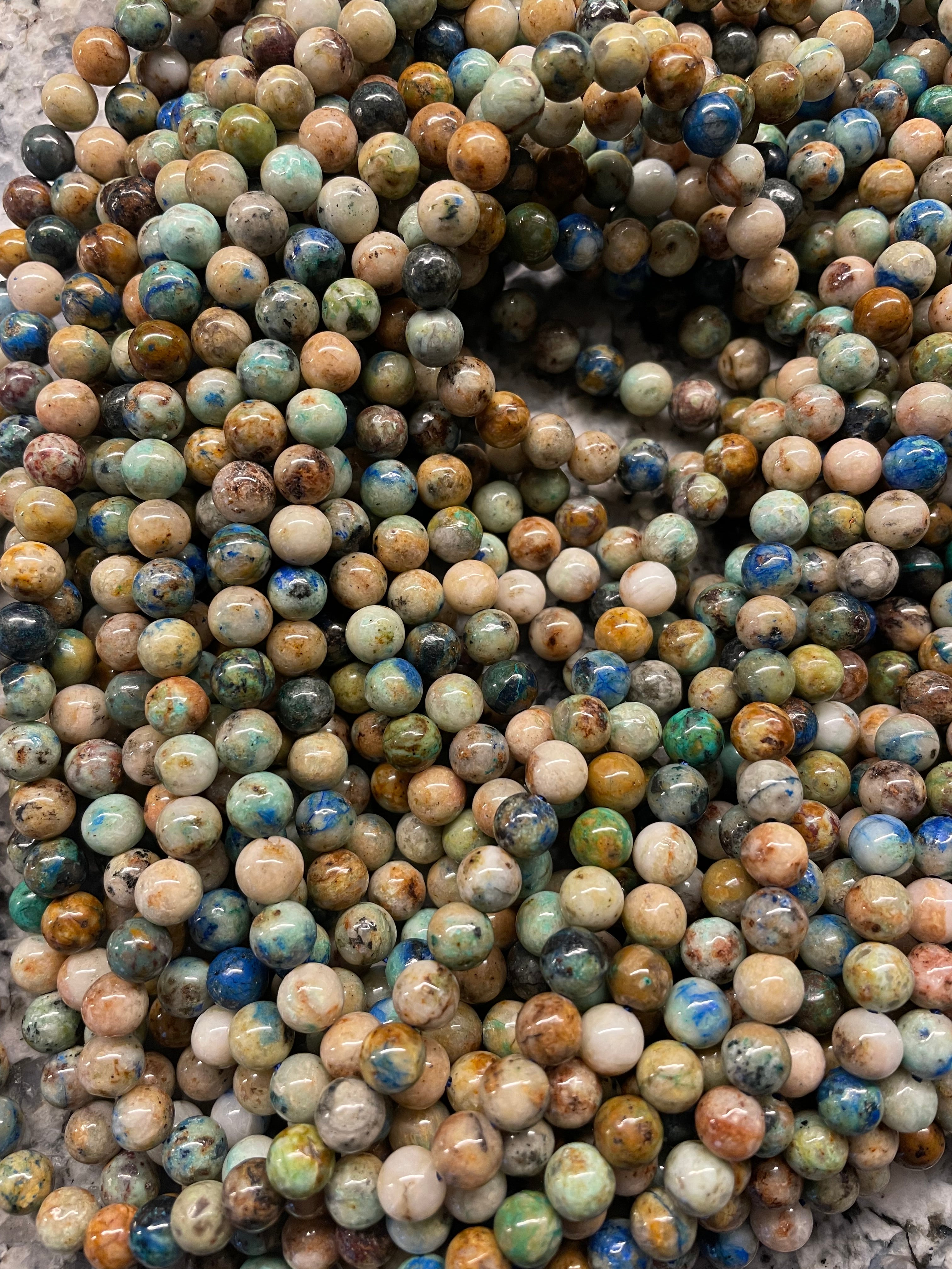 Azurite - Malachite environ 6 mm Pérou
