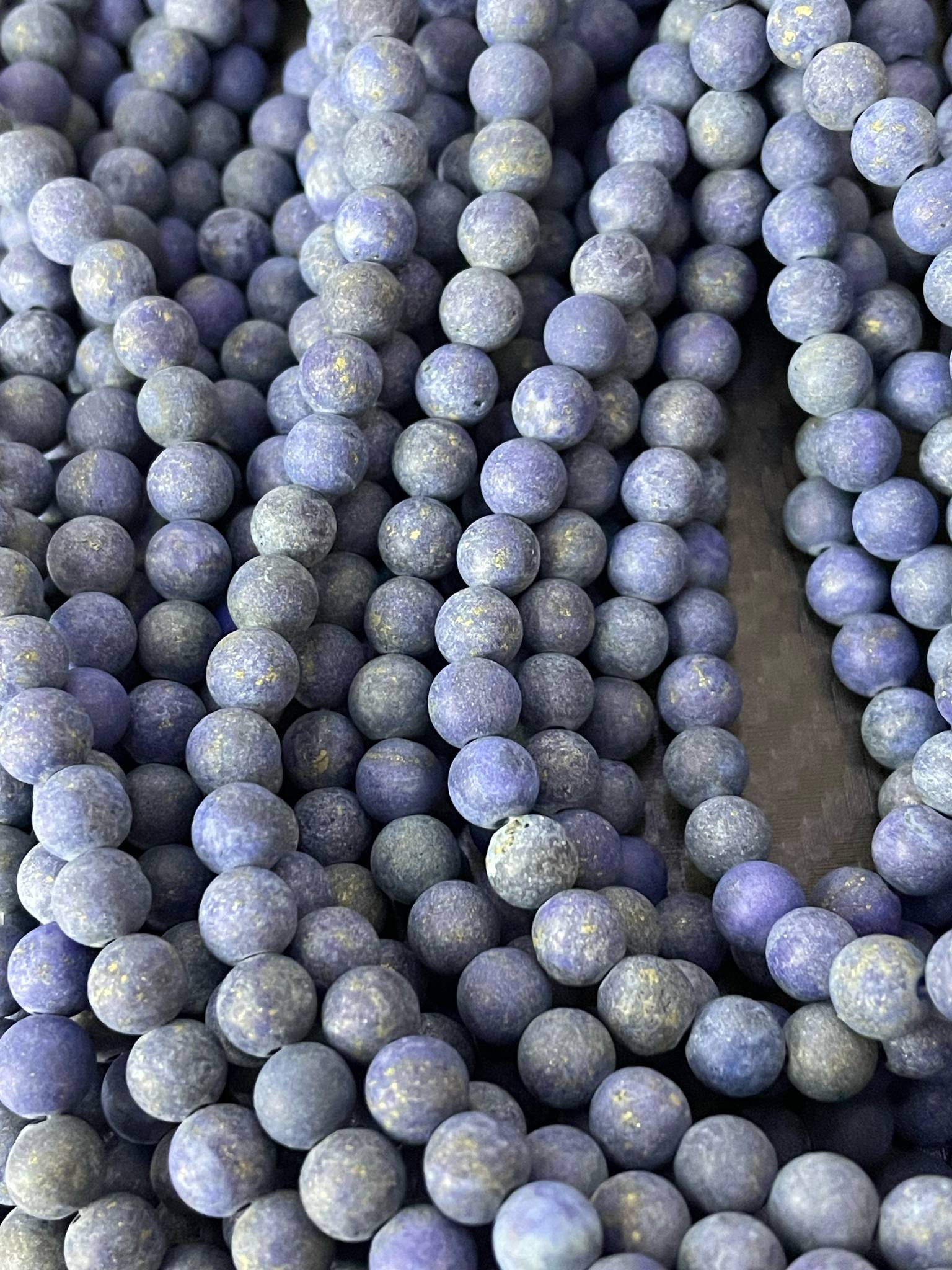 Lapis Lazuli environ 6 mm MAT