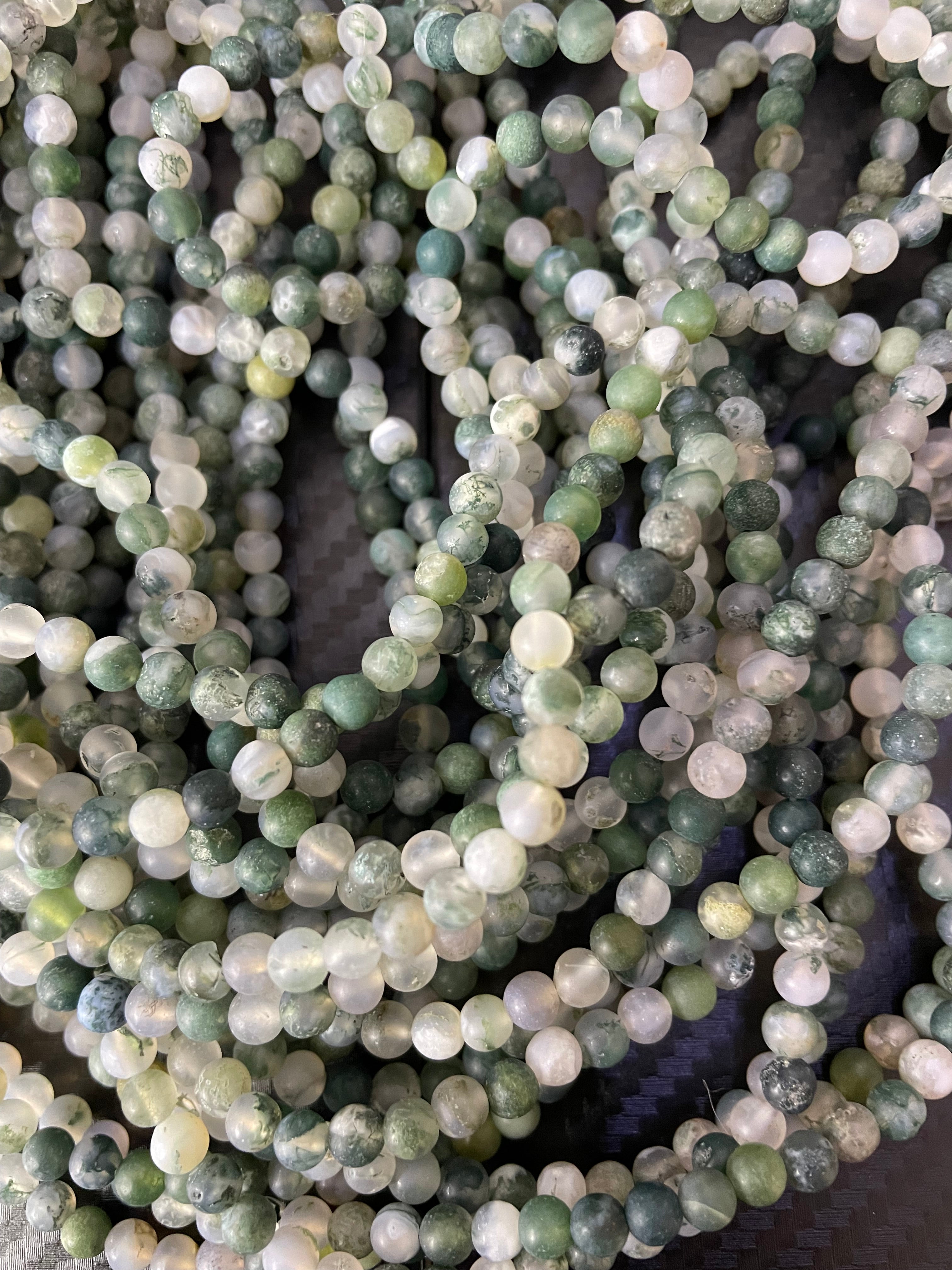 Agate mousse mate 4 mm