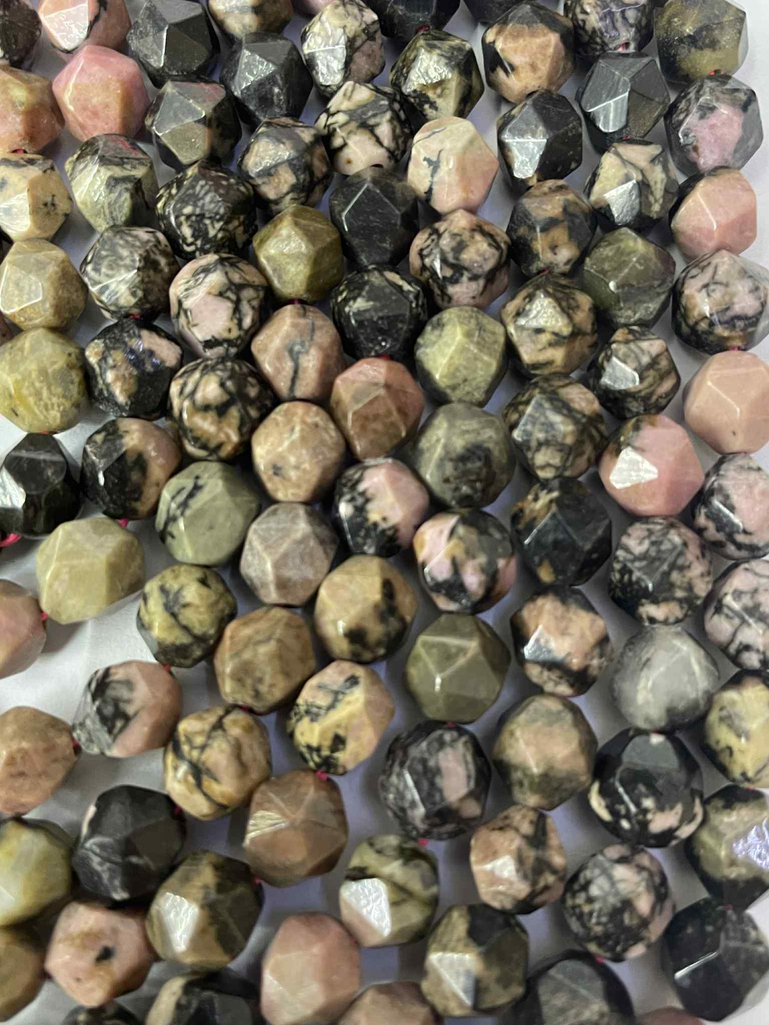 Rhodonit Kristallschliff 10mm USA