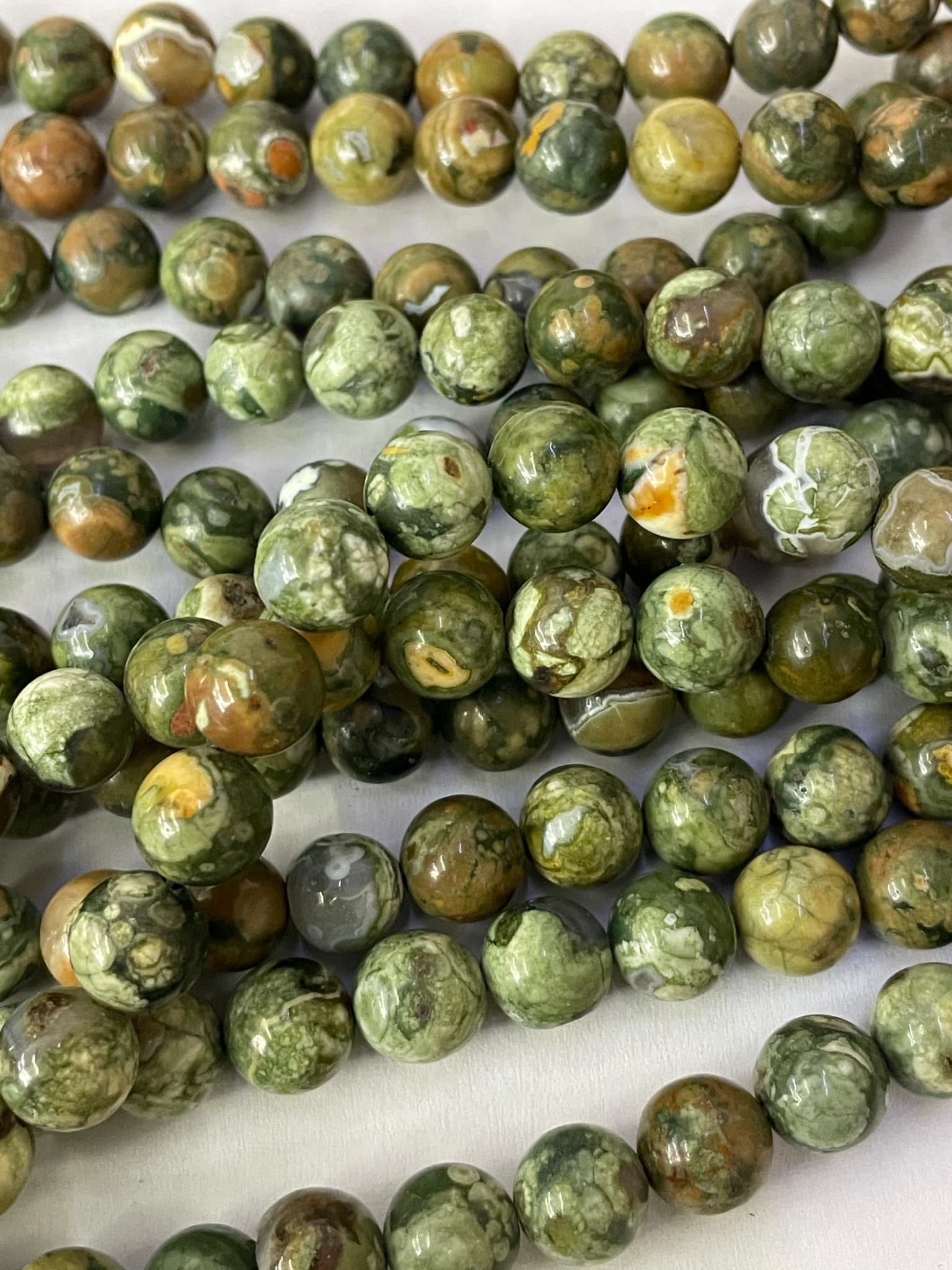 Rhyolith 4mm Kugelstrang