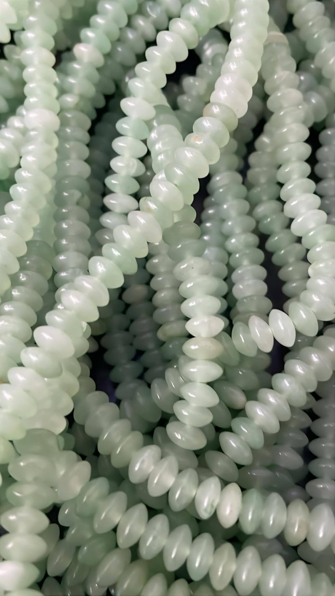 Aventurin Rondellen 6mm grün