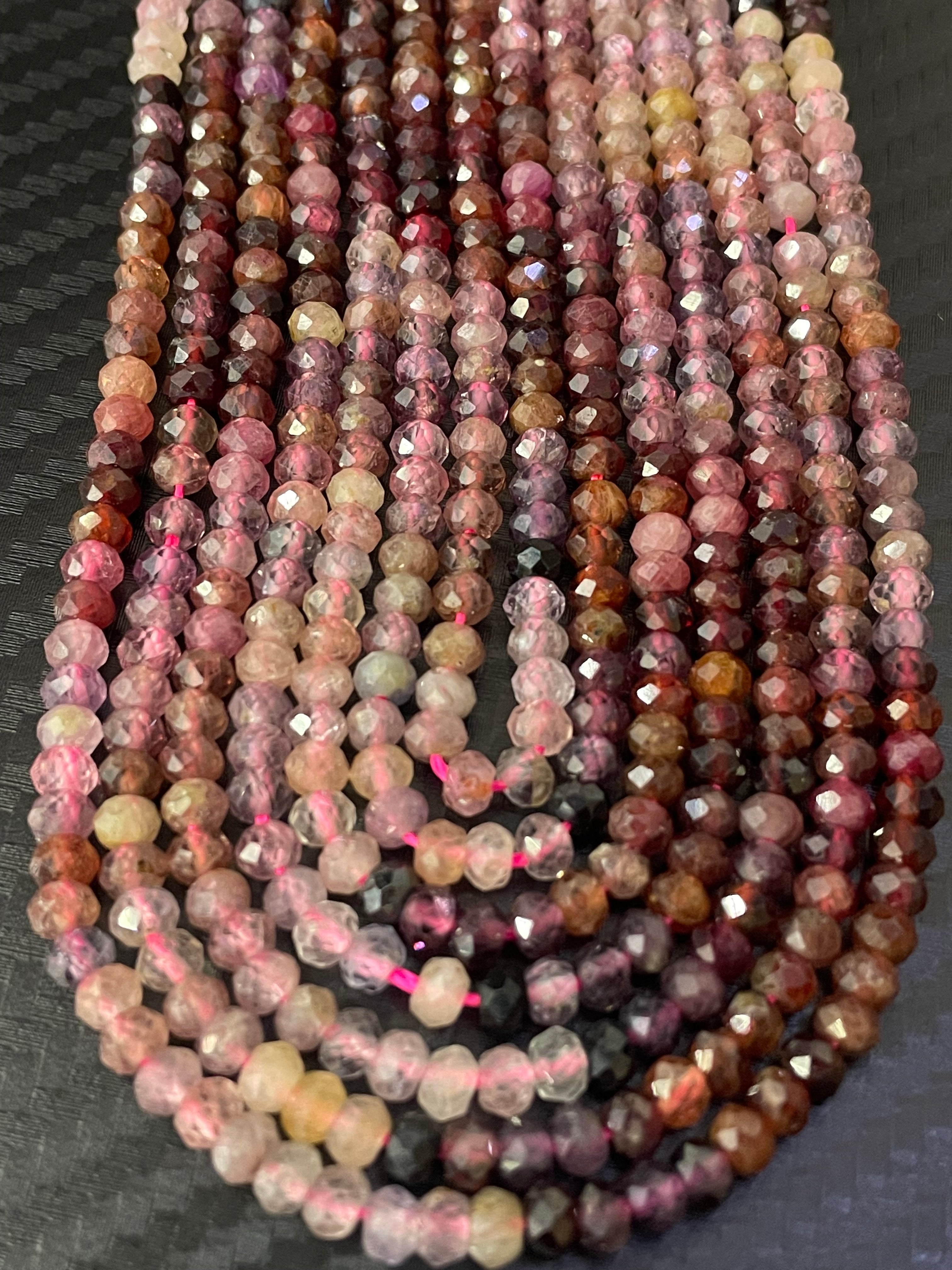 Spinell facettiert 5mm flach