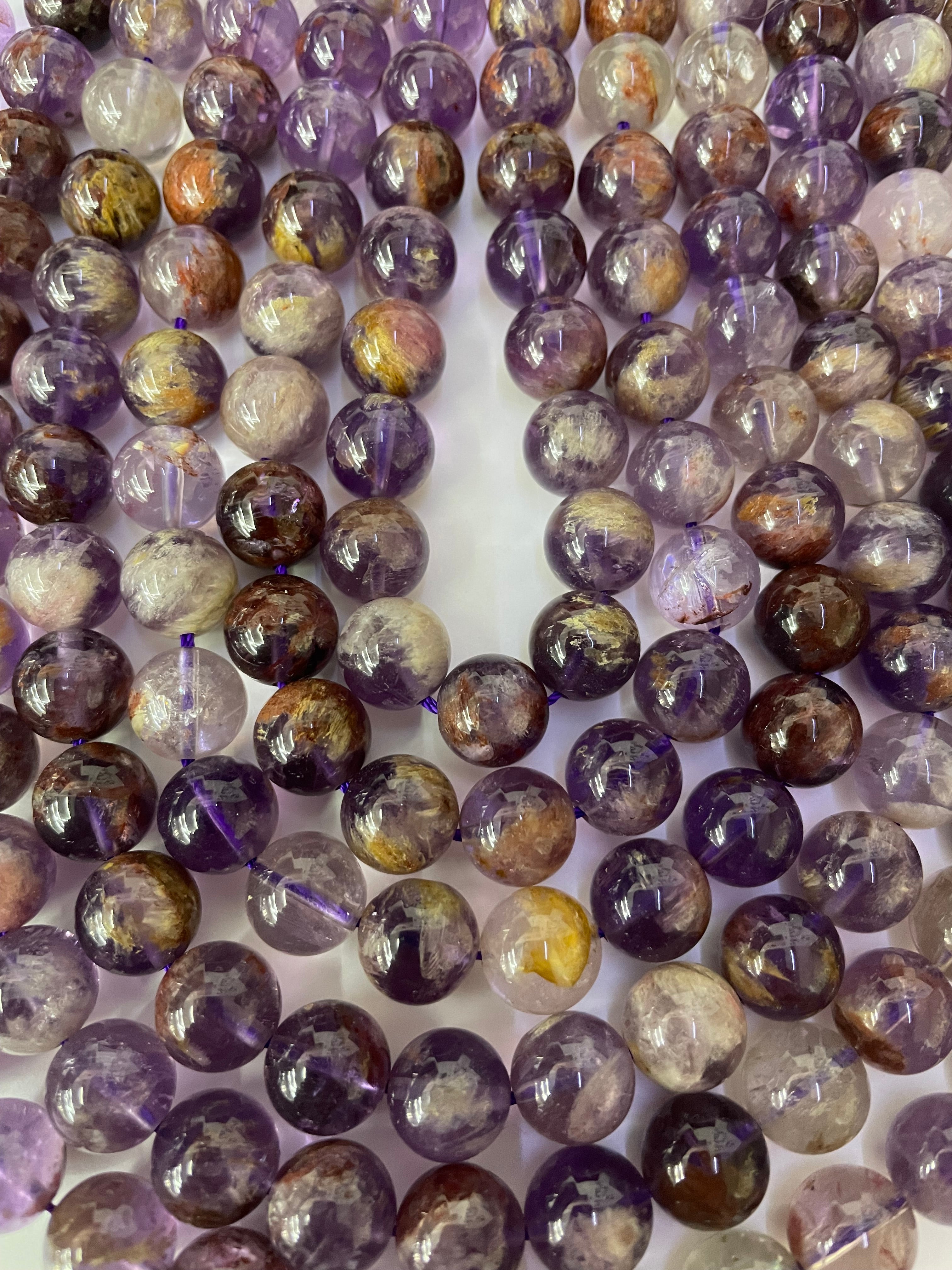 Fil de perles Super 7 Melody Stone 10 mm