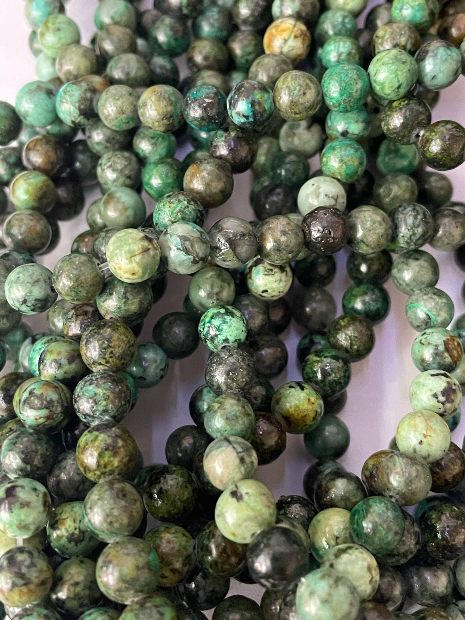 Türkis 4mm Kugeln Südafrika