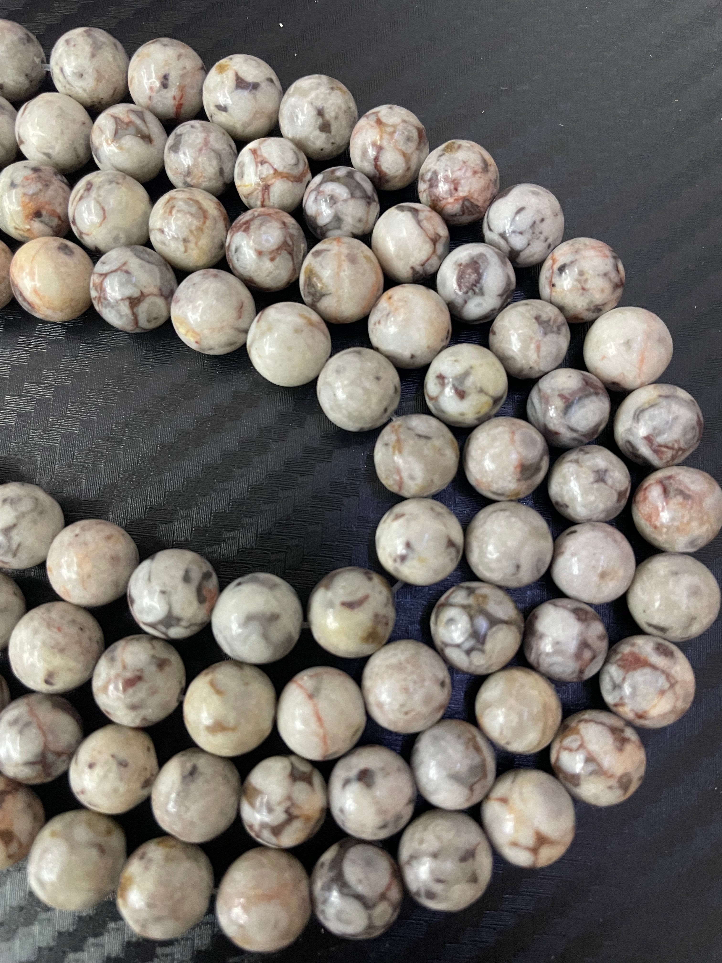 Jaspe Turitella 8 mm clair