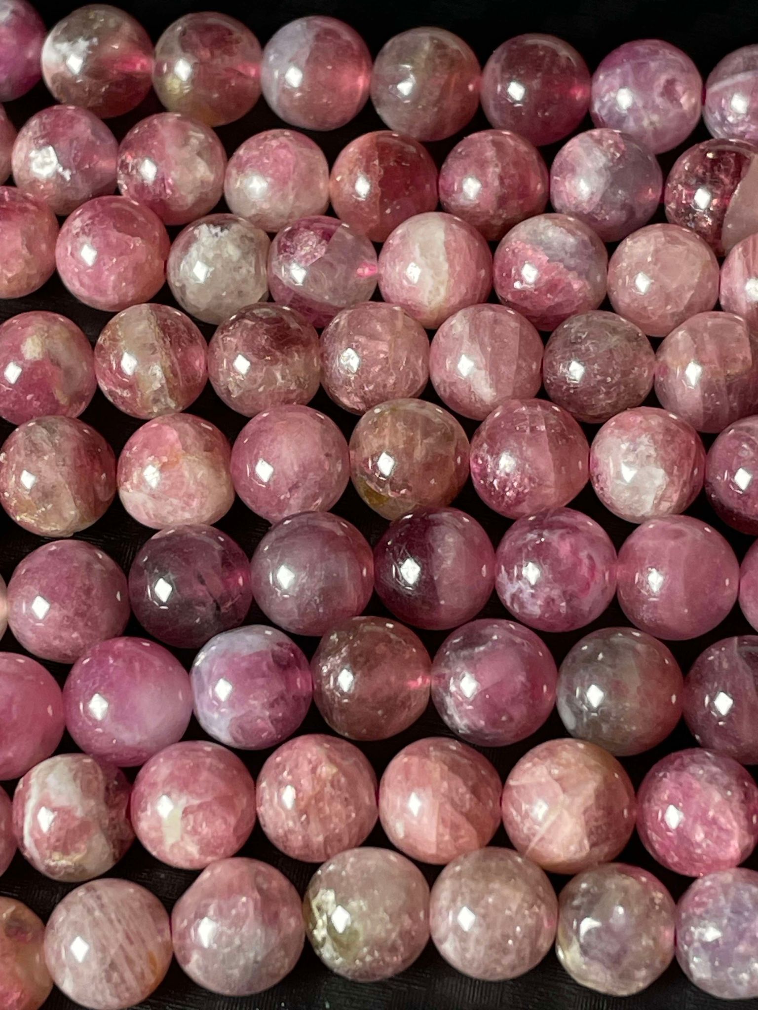 Tourmaline rouge environ 6 mm