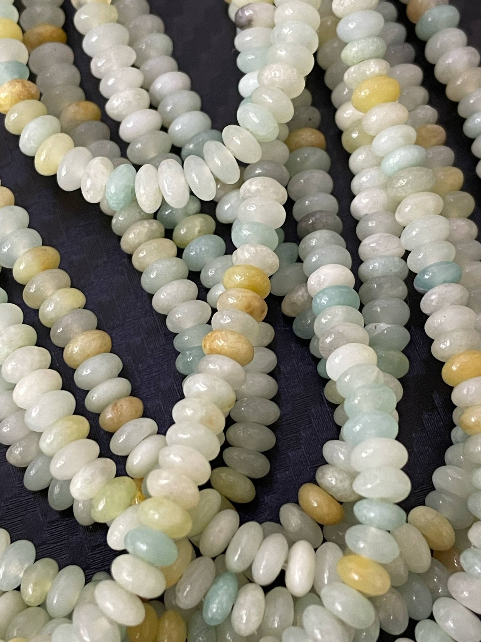 Amazonit Rondellen 4mm Peru