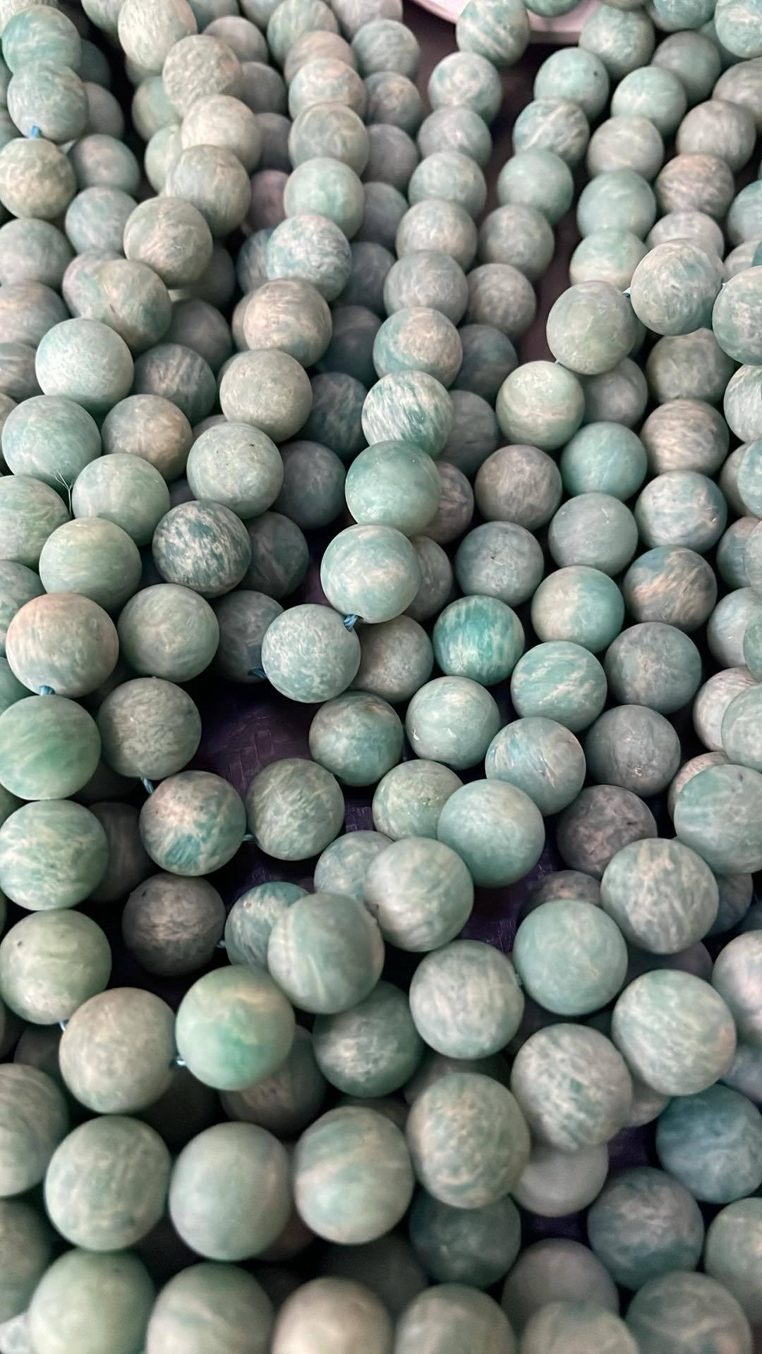 Amazonit Russland 10mm Matt