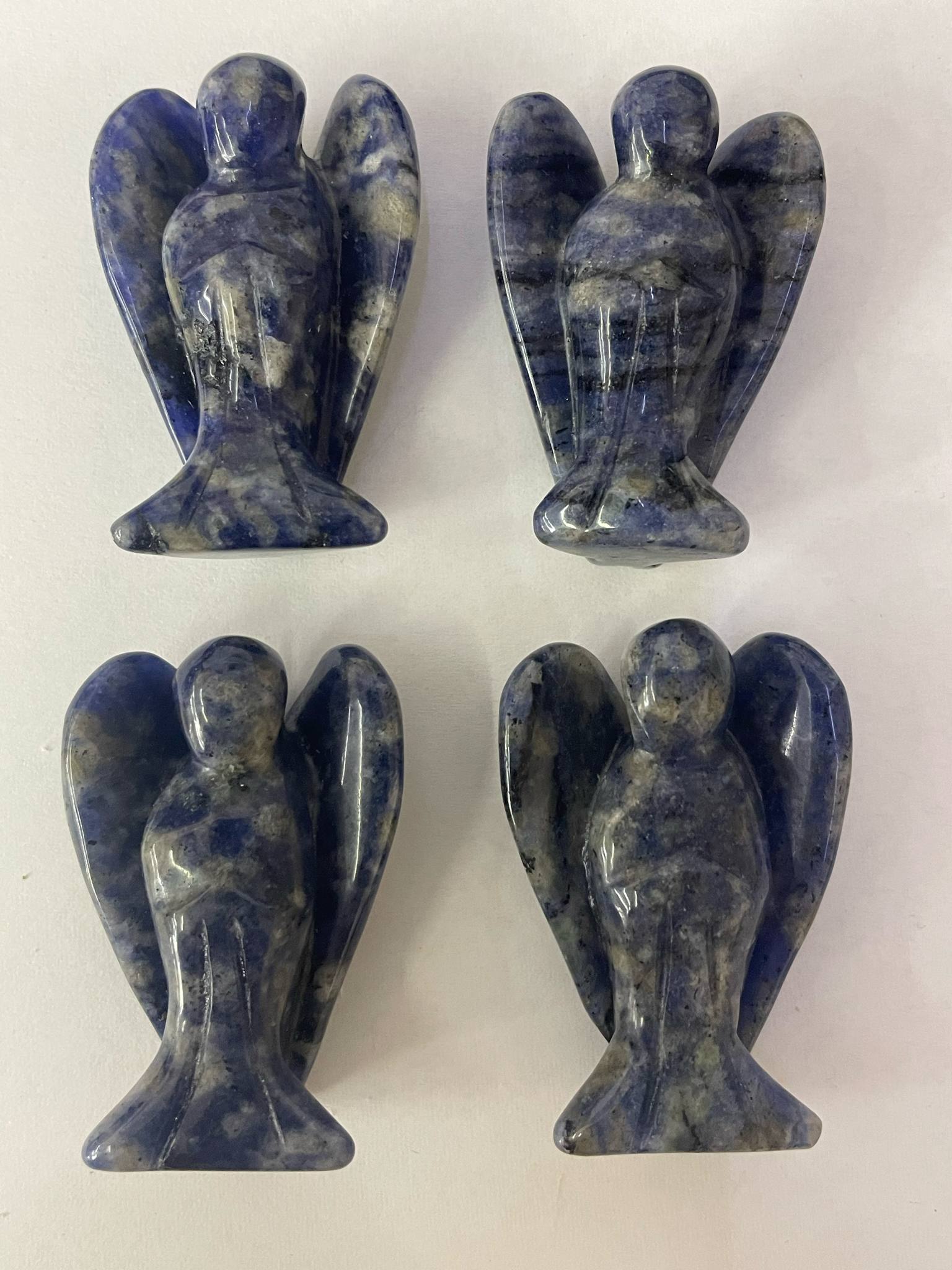 Sodalite Angel 40x30mm pour la production d'orgonite