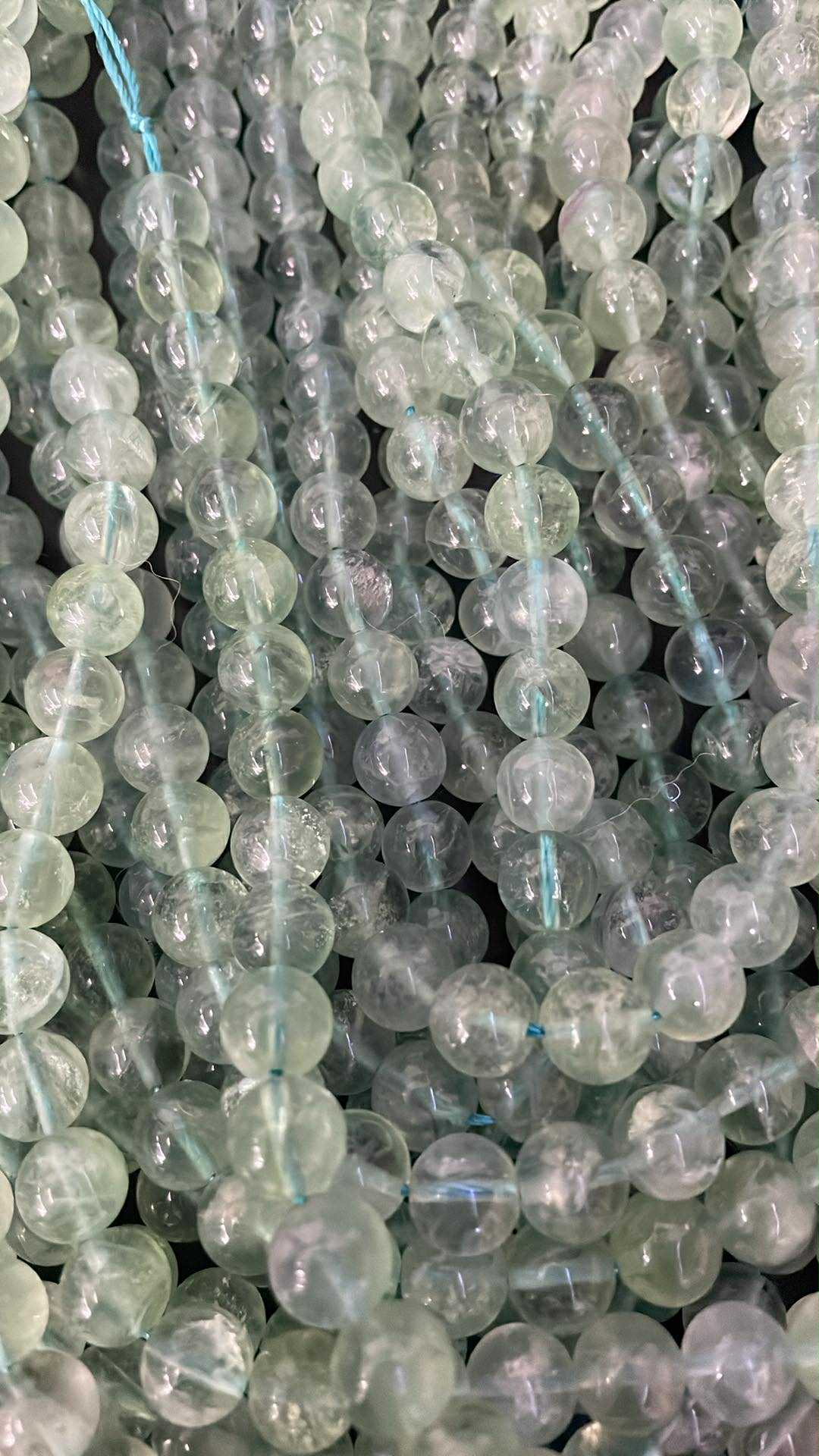 Fluorit grün 6mm transparent