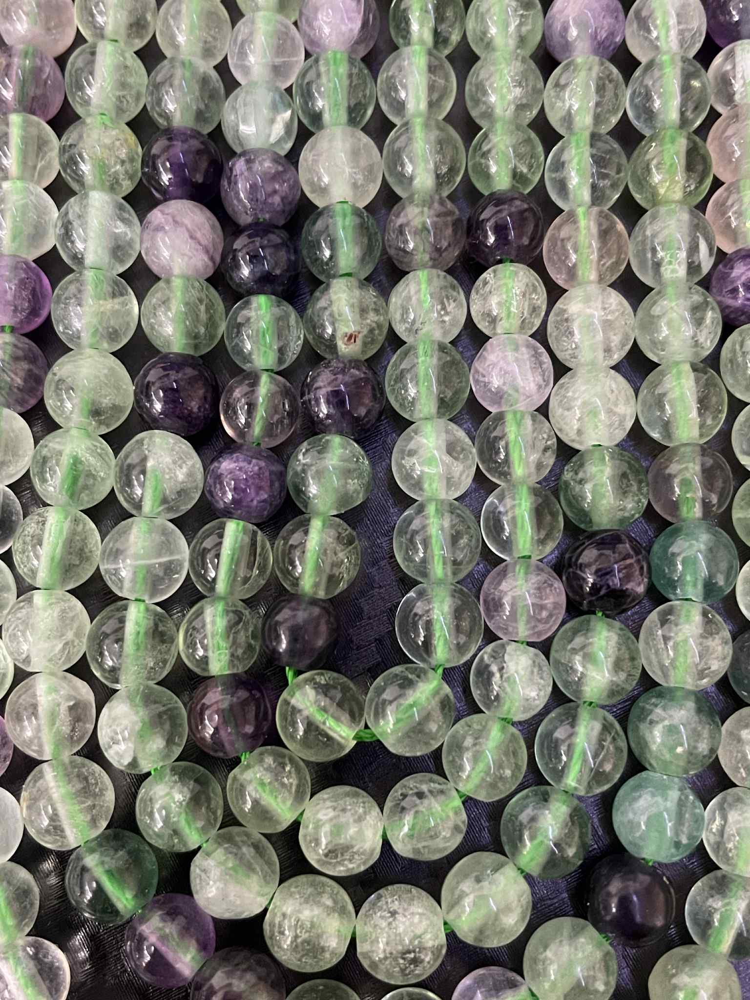 Fluorit 6mm Regenbogen