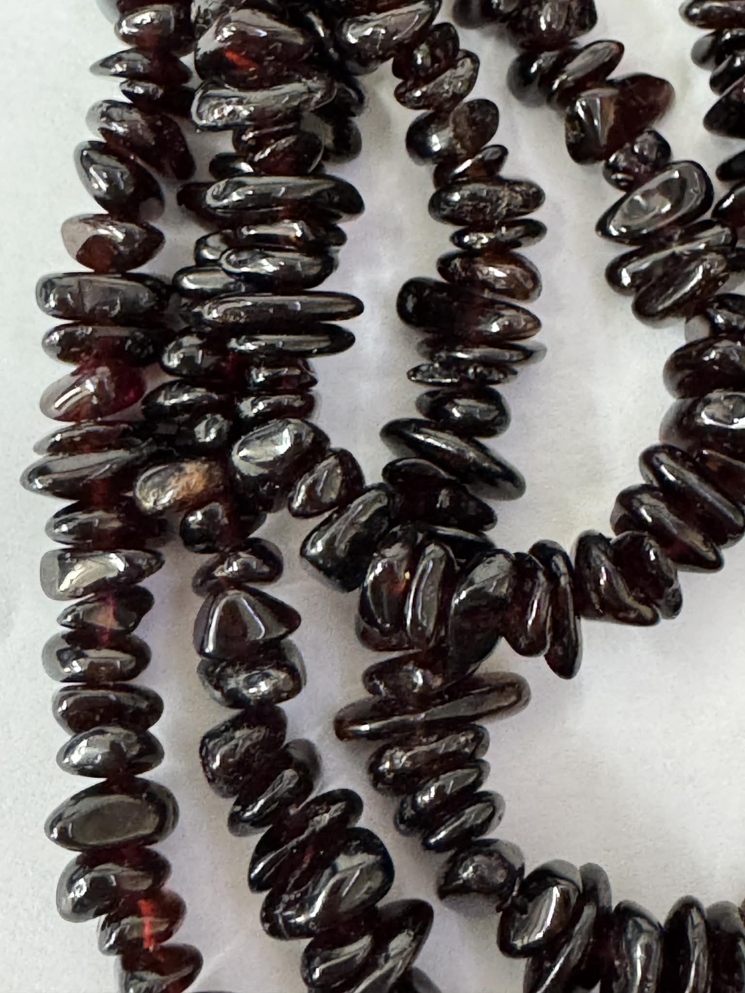 Granat Splitterstrang ca 8mm