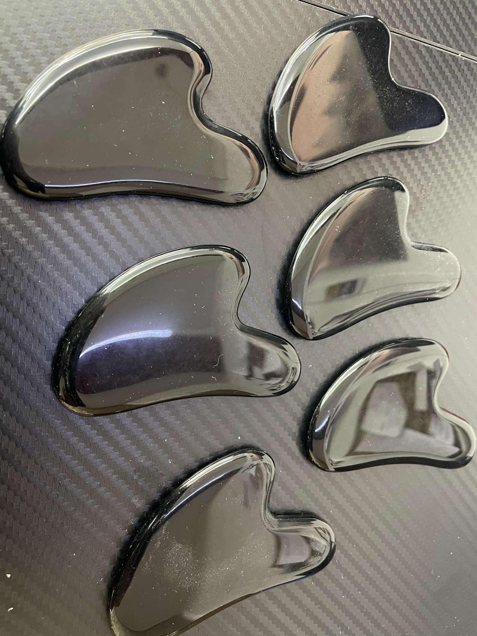 Gua Sha Obsidienne