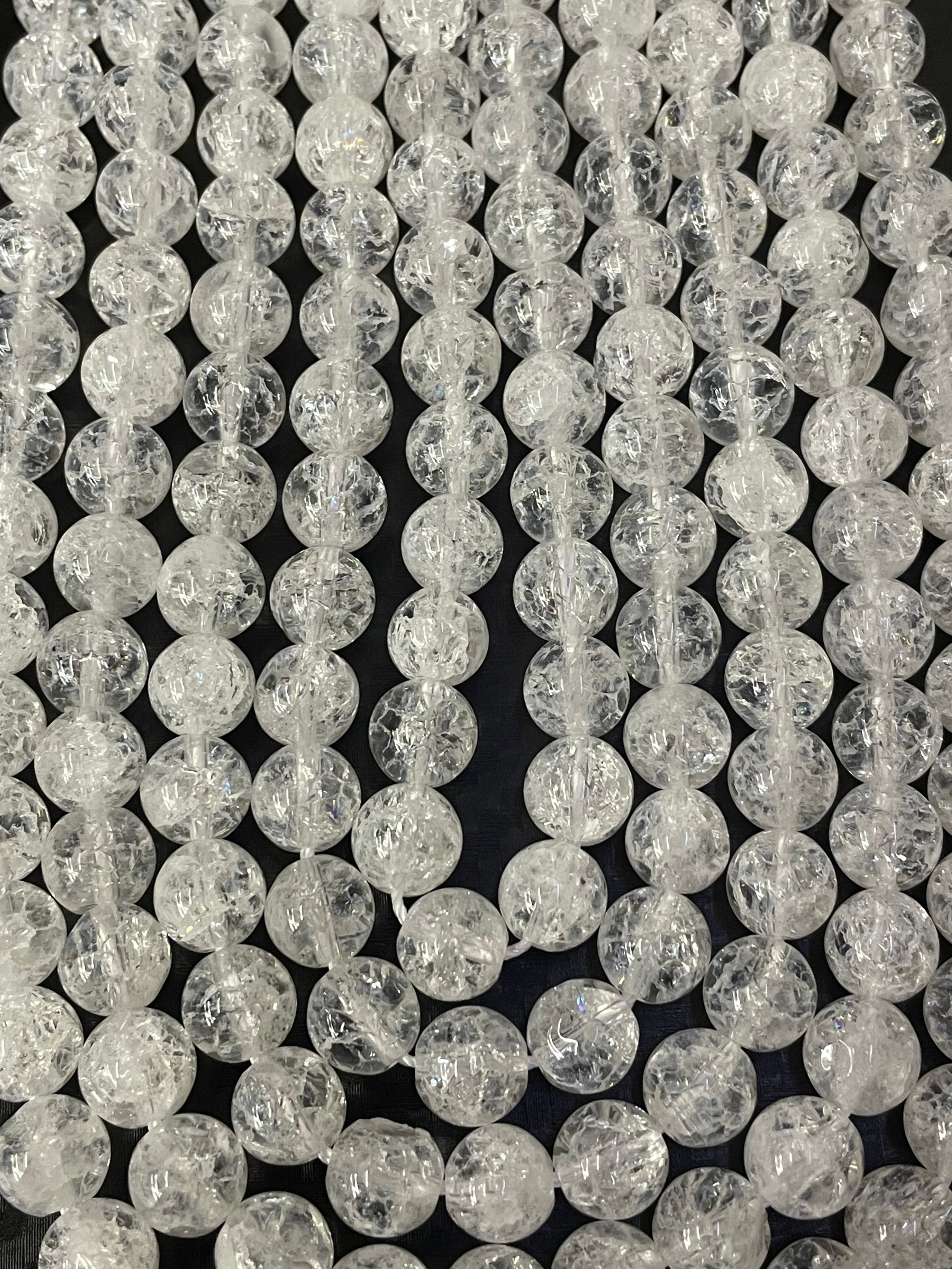 Fil de perles en cristal Iris de 6 mm