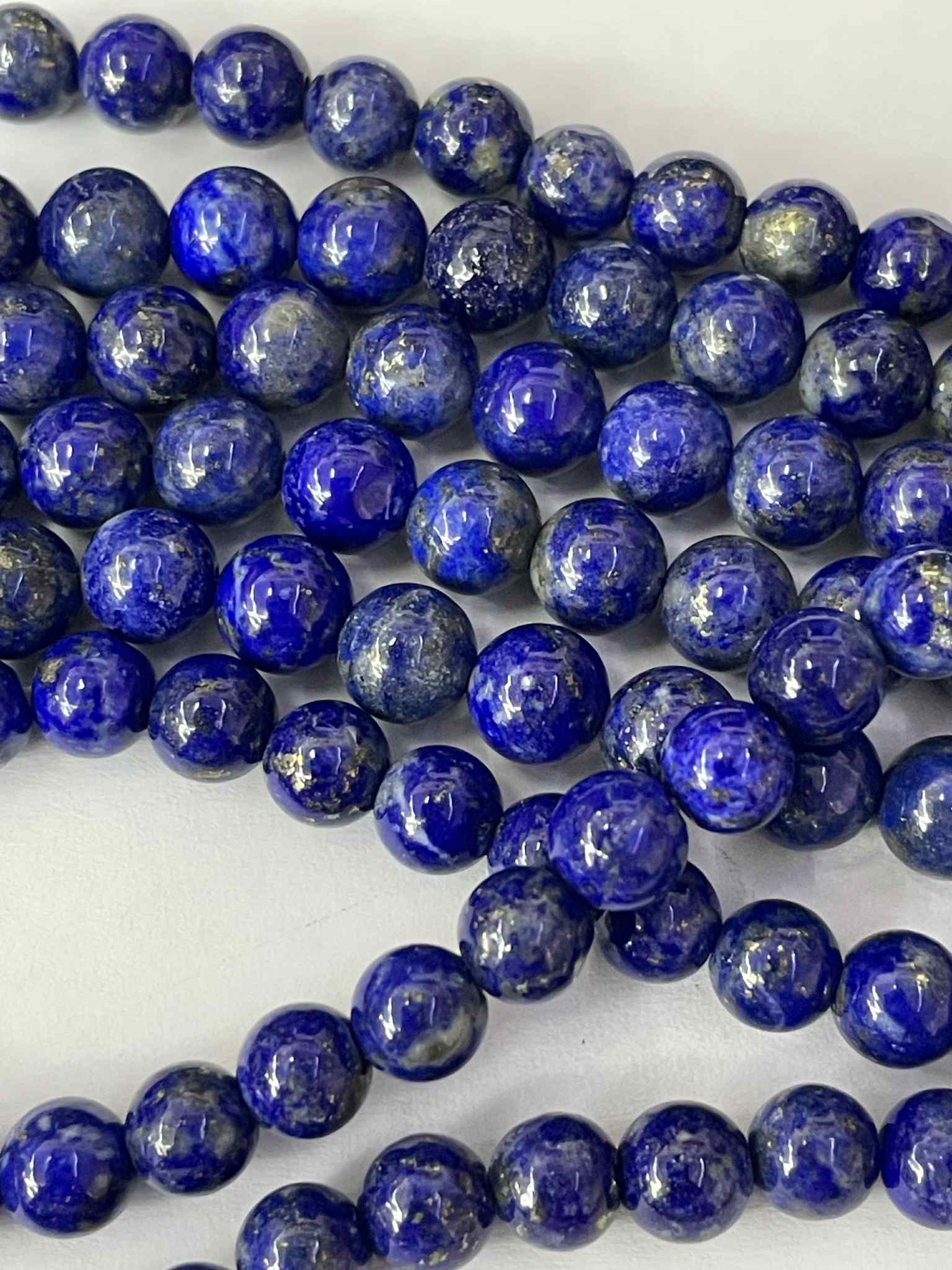 Lapis Lazuli ca. 8mm alter Bestand