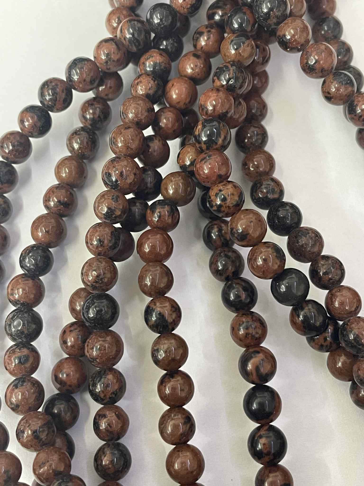 Mahagony Obsidian 10mm Kugeln