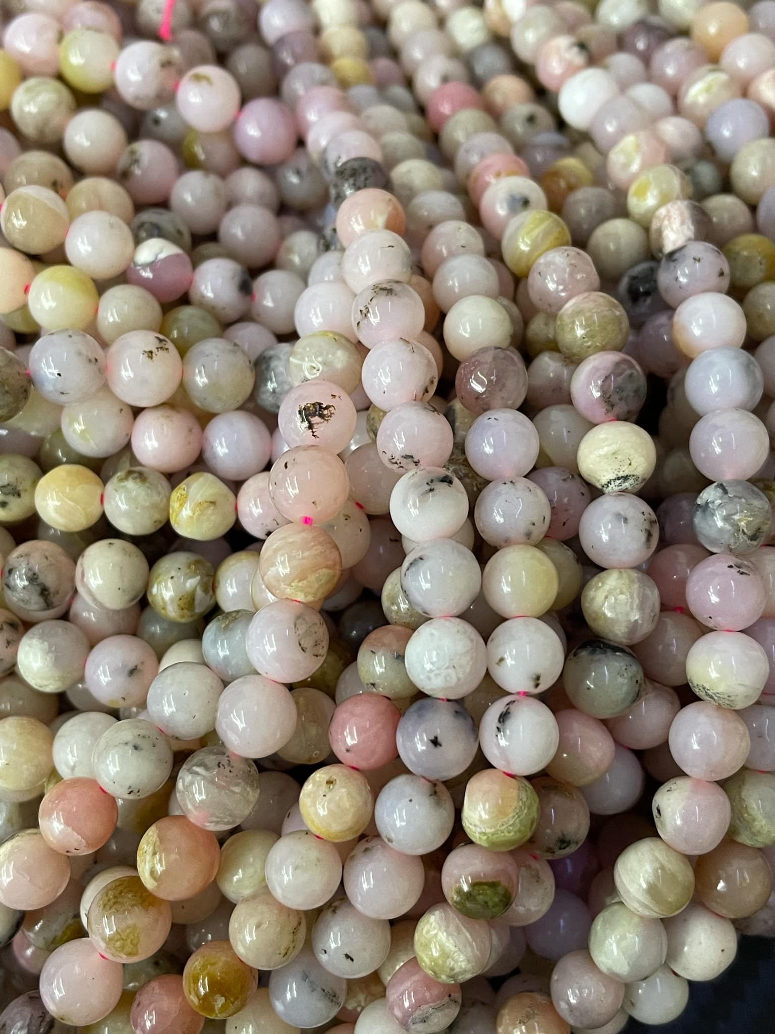 Opale andine rose 6 mm