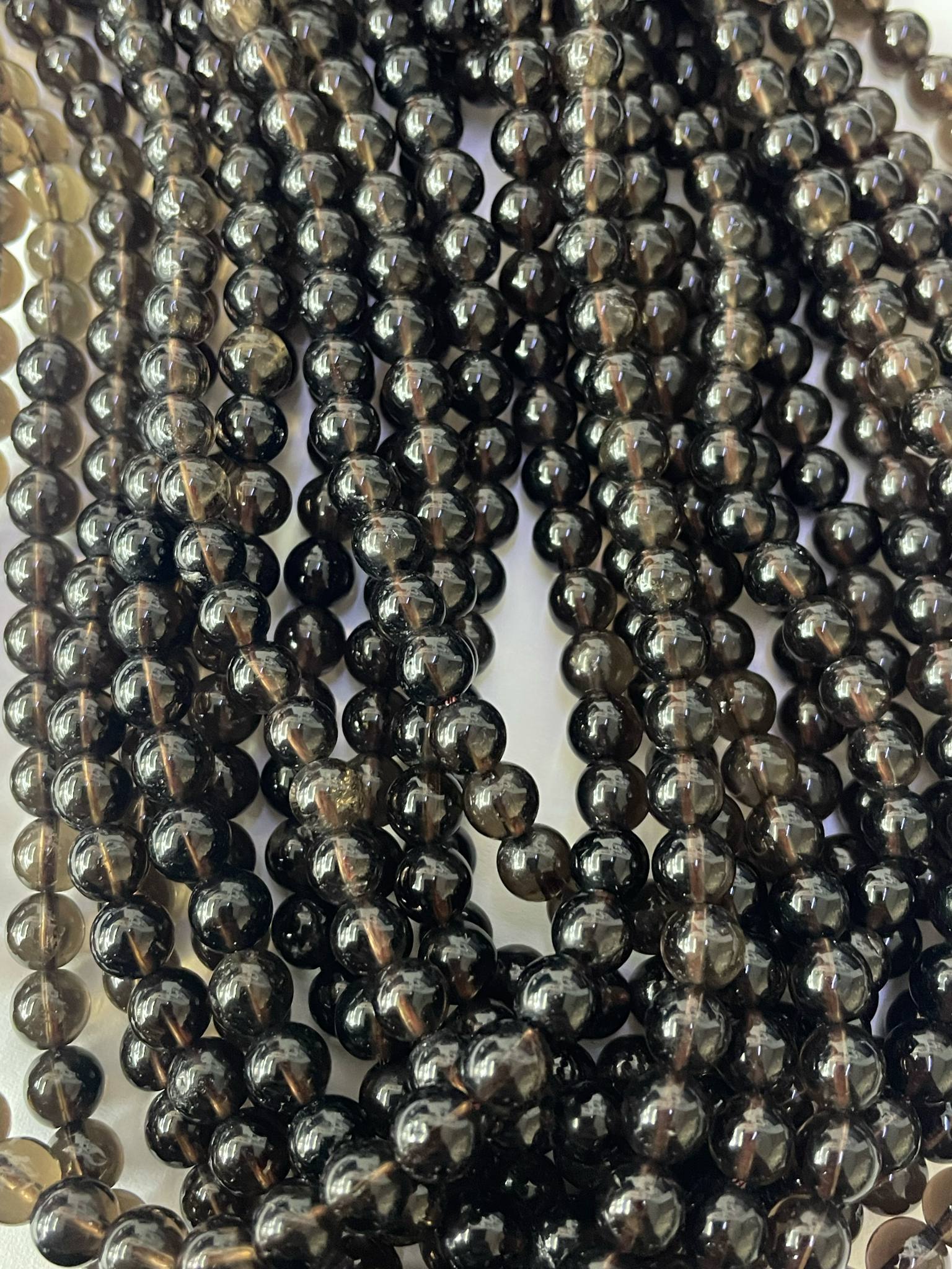 Rauchquarz Kugeln ca 8mm AKTION