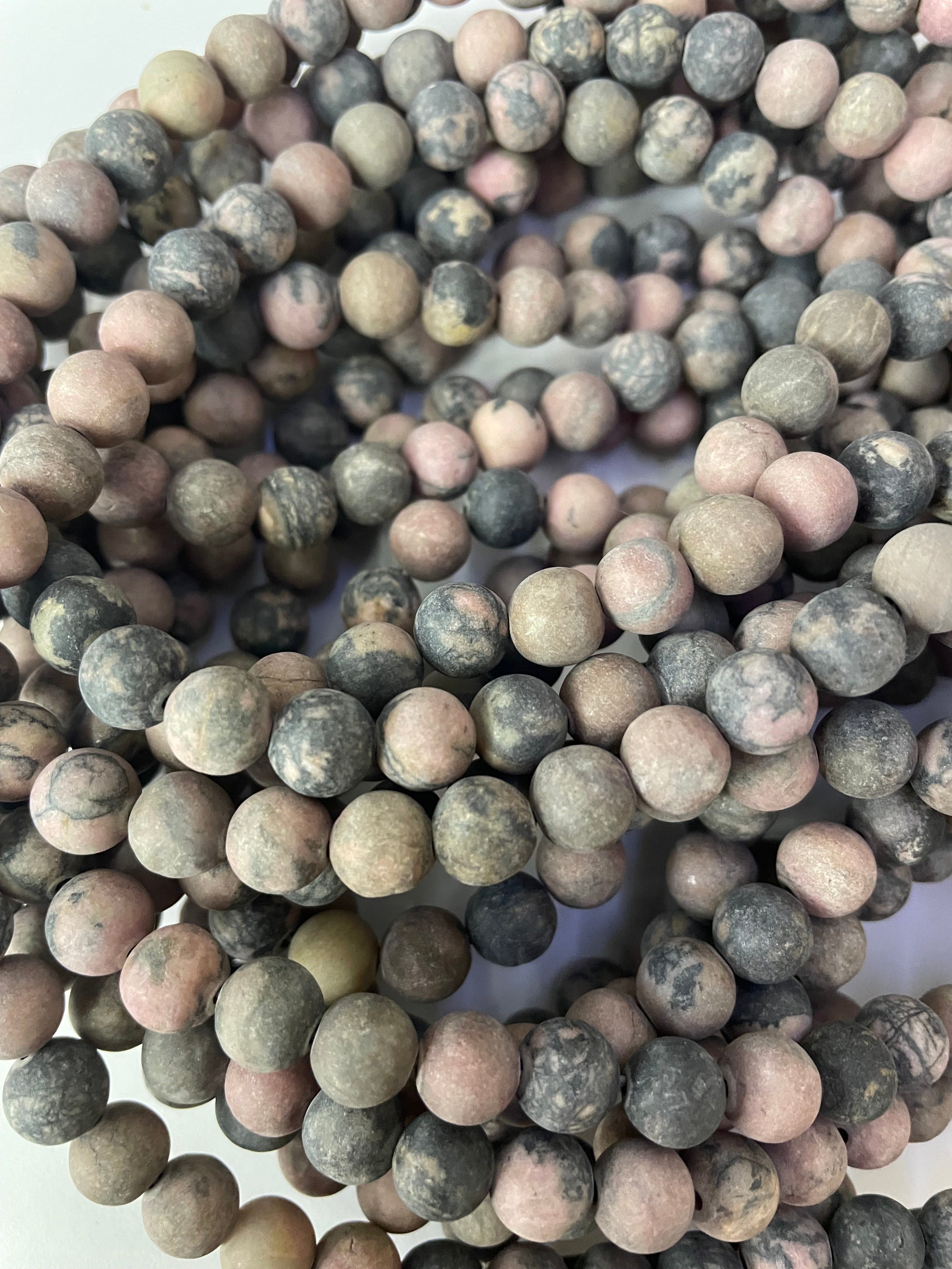 Rhodonit 10mm USA Matt