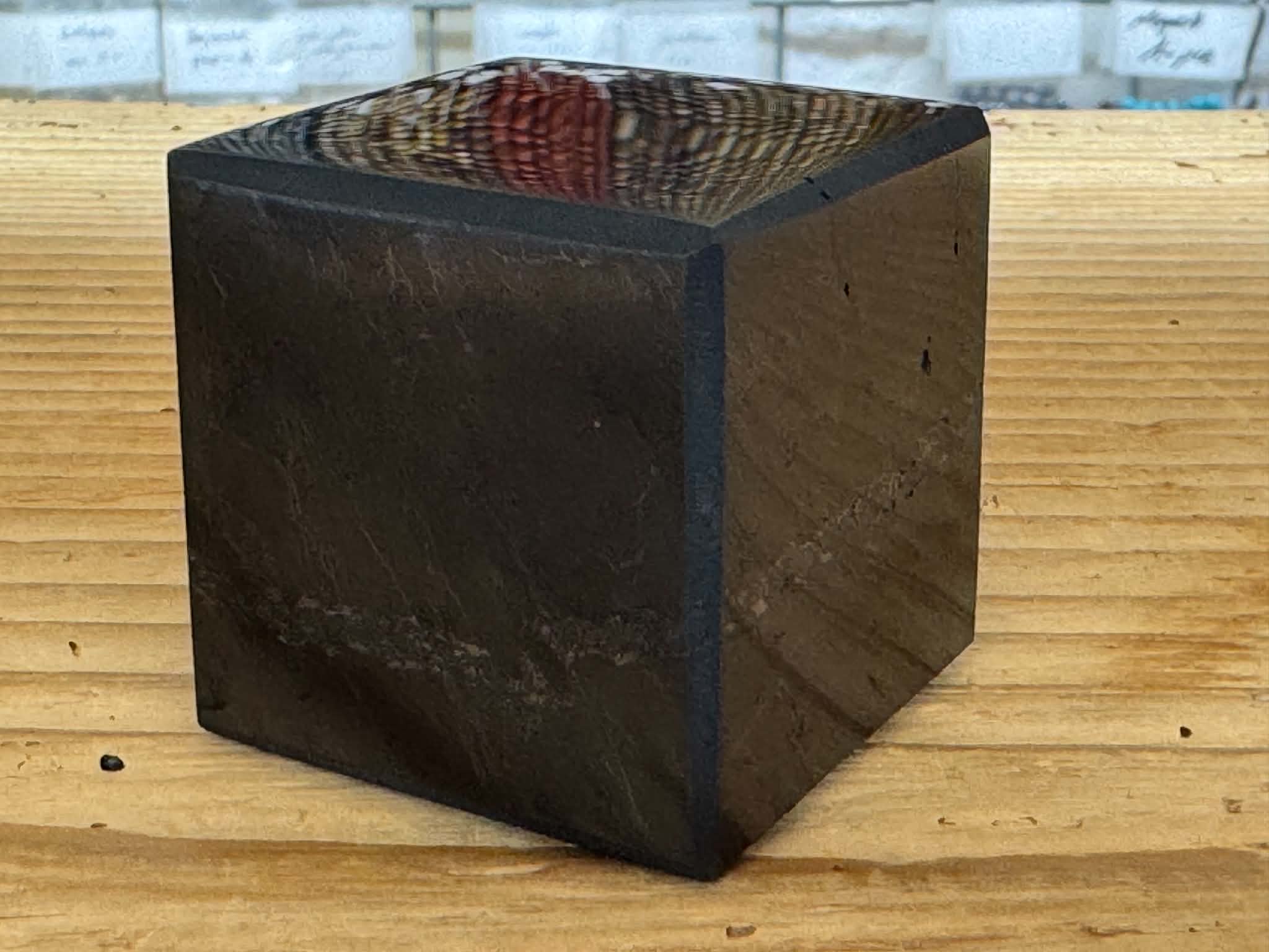 SET 6 x 5cm Shungit Würfel SIE ERHALTEN 6 Würfel