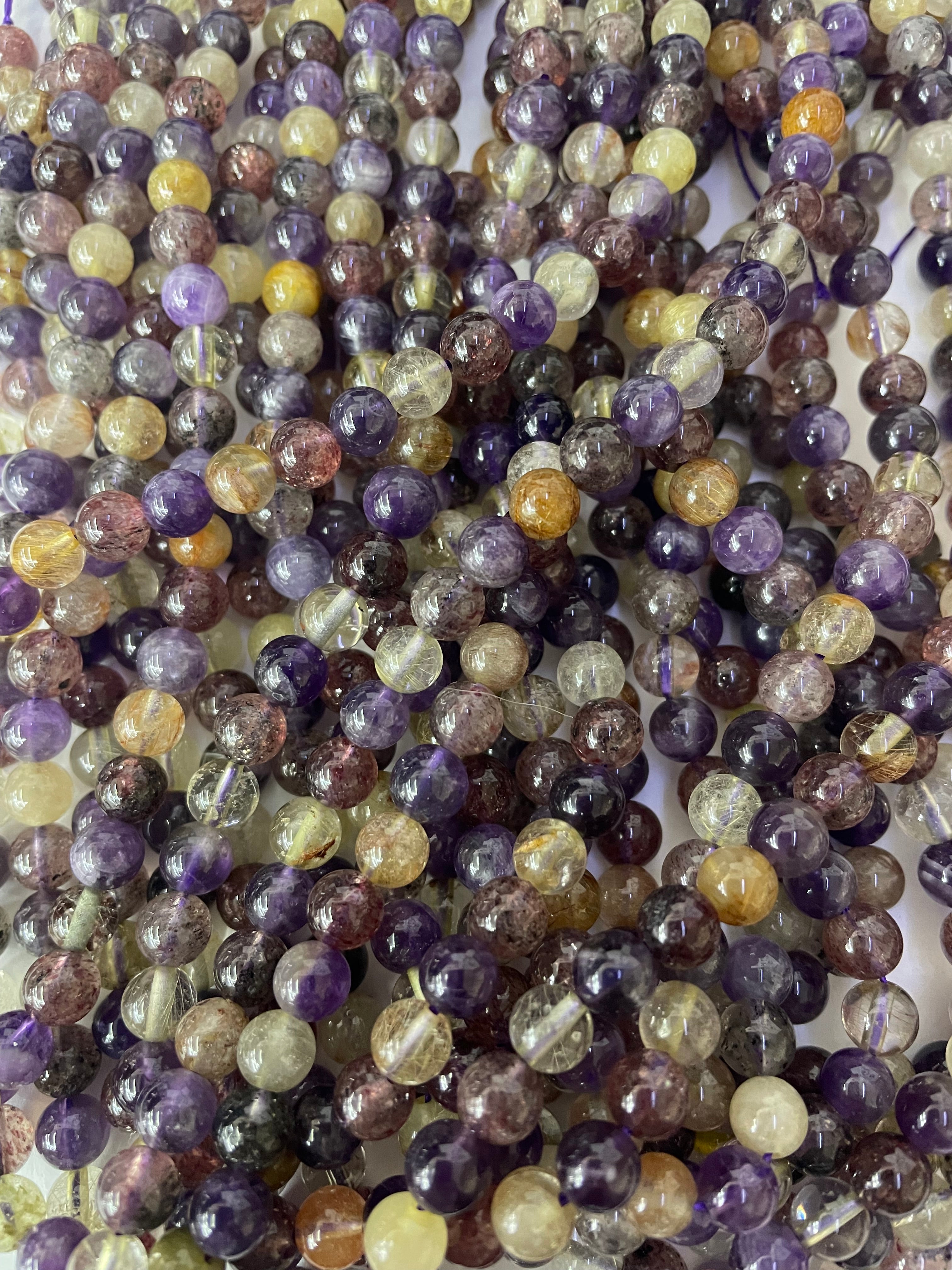 Super 7 - Fil de perles Melody Stone 6 mm