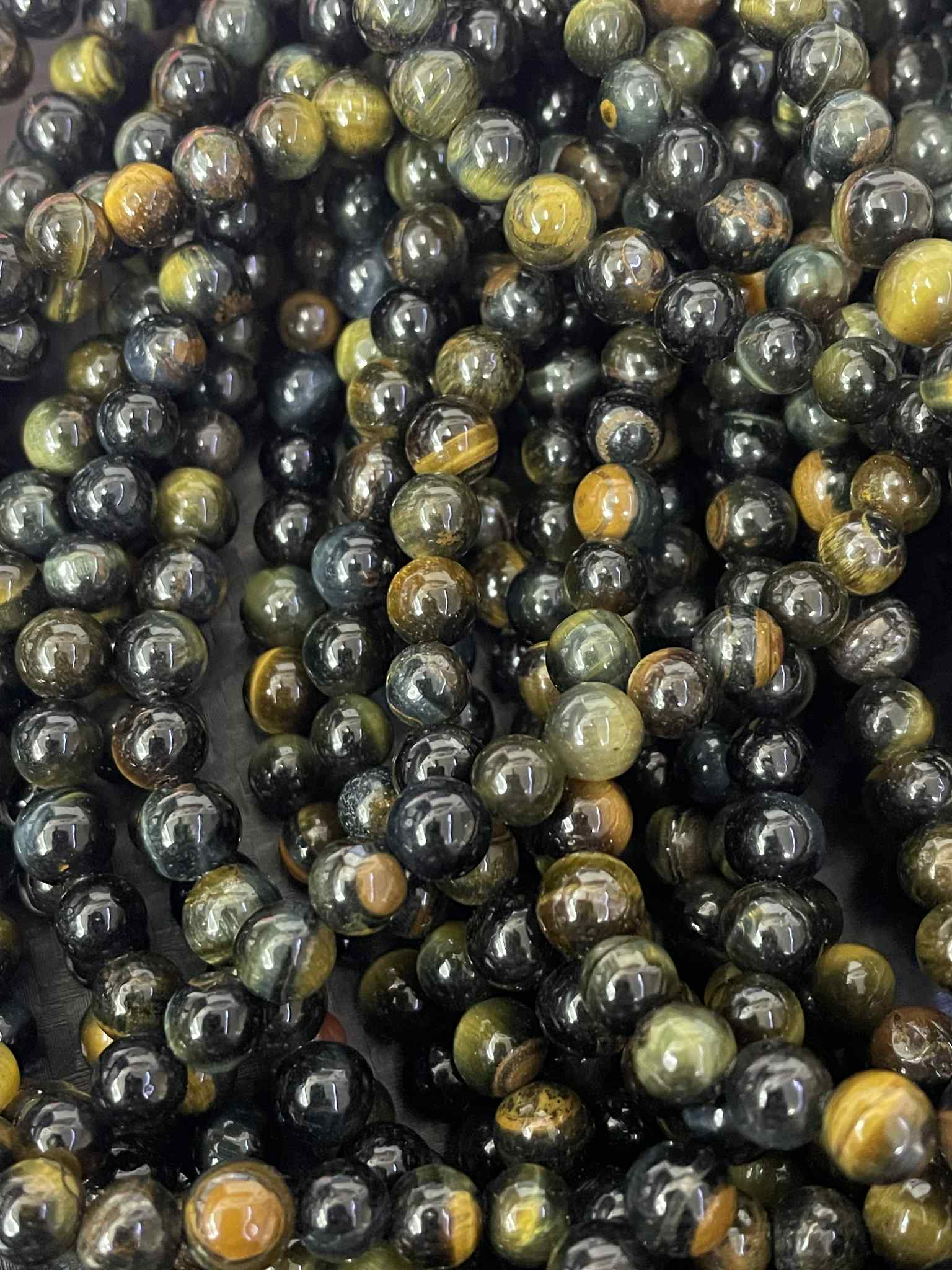 Tigerauge Kugel 6mm NAMIBIA Test