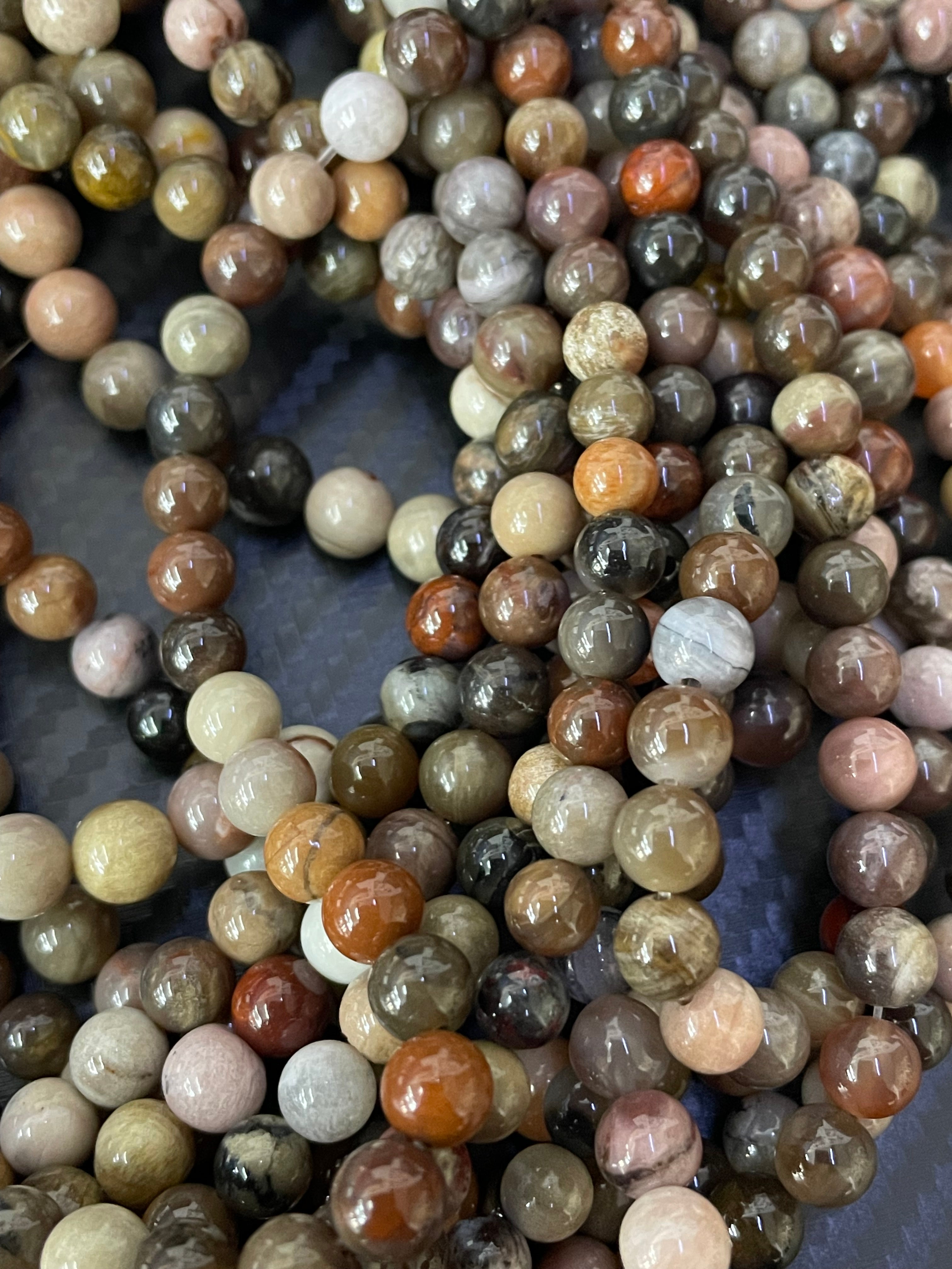 Bois pétrifié du Myanmar 6 mm