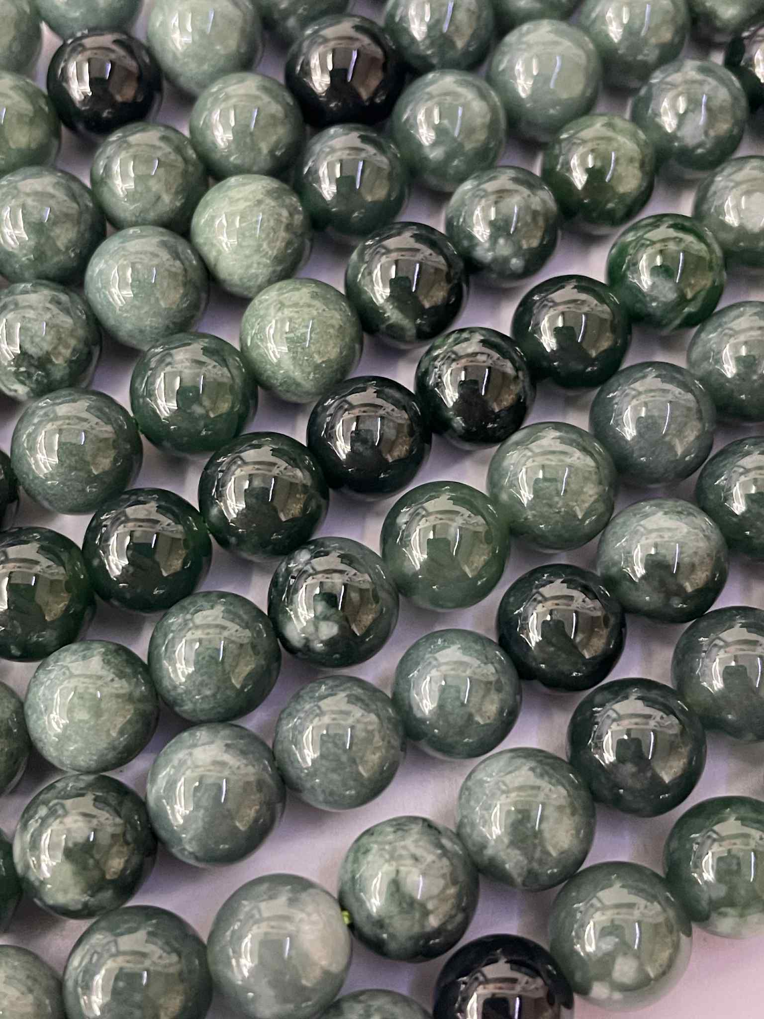 Teal Jade blau / grün 6mm tolle Farbe