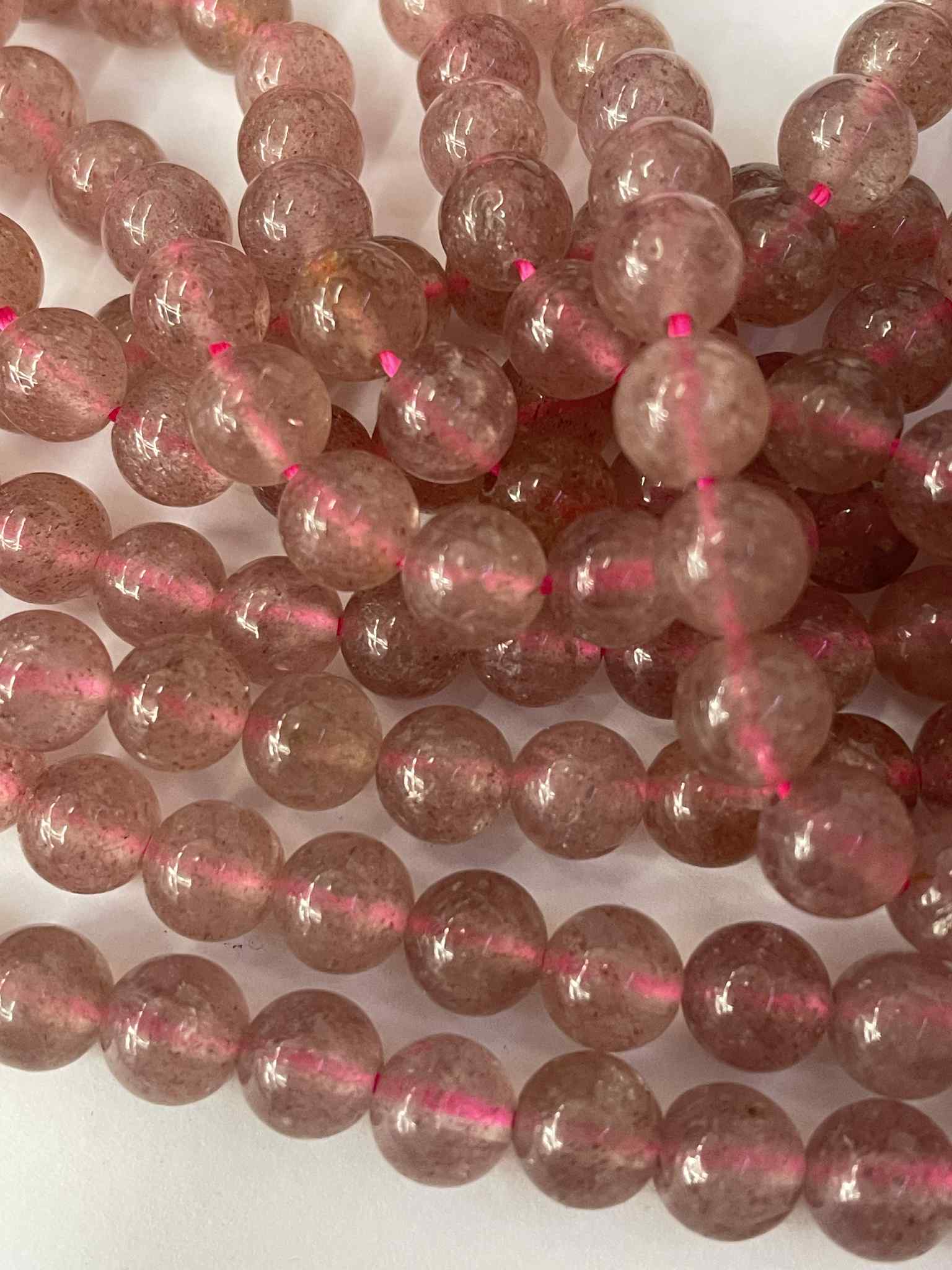 Sphères de quartz fraise de 6 mm