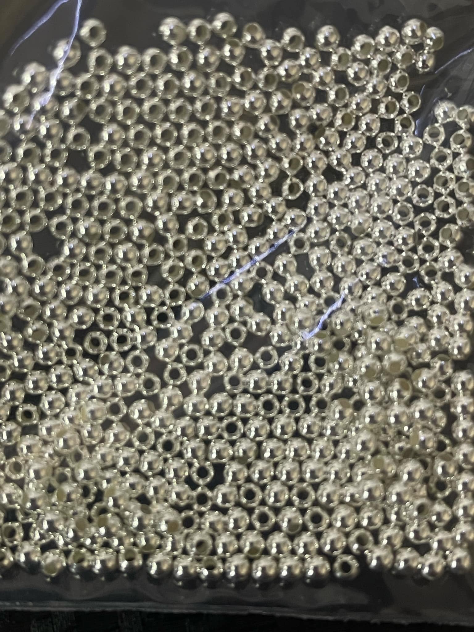 10g Silberkugeln ( 925er Silber ) ca 2mm