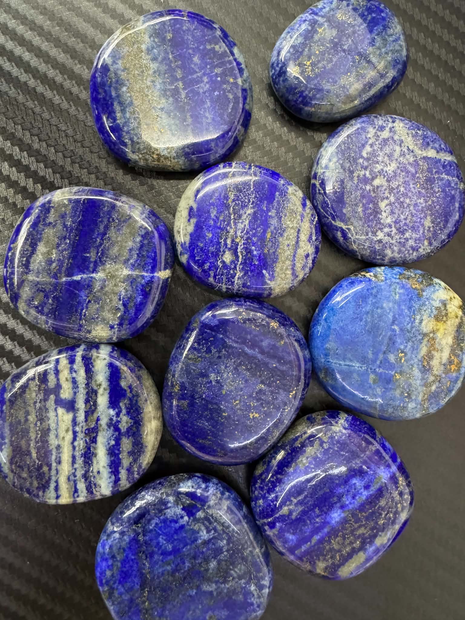 Galets de lapis-lazuli Extra  250 g