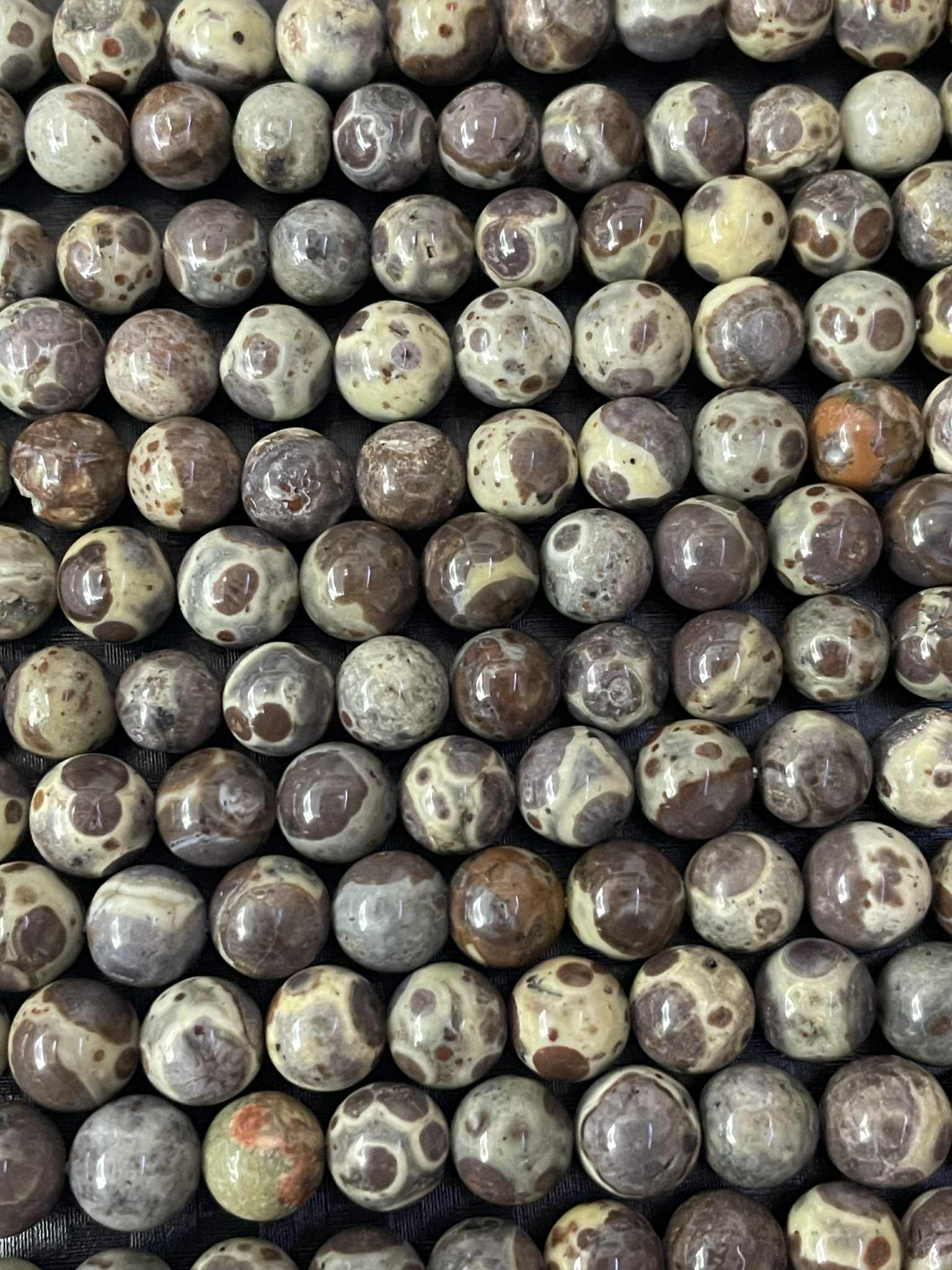 Leopardita 8mm Kugelstrang