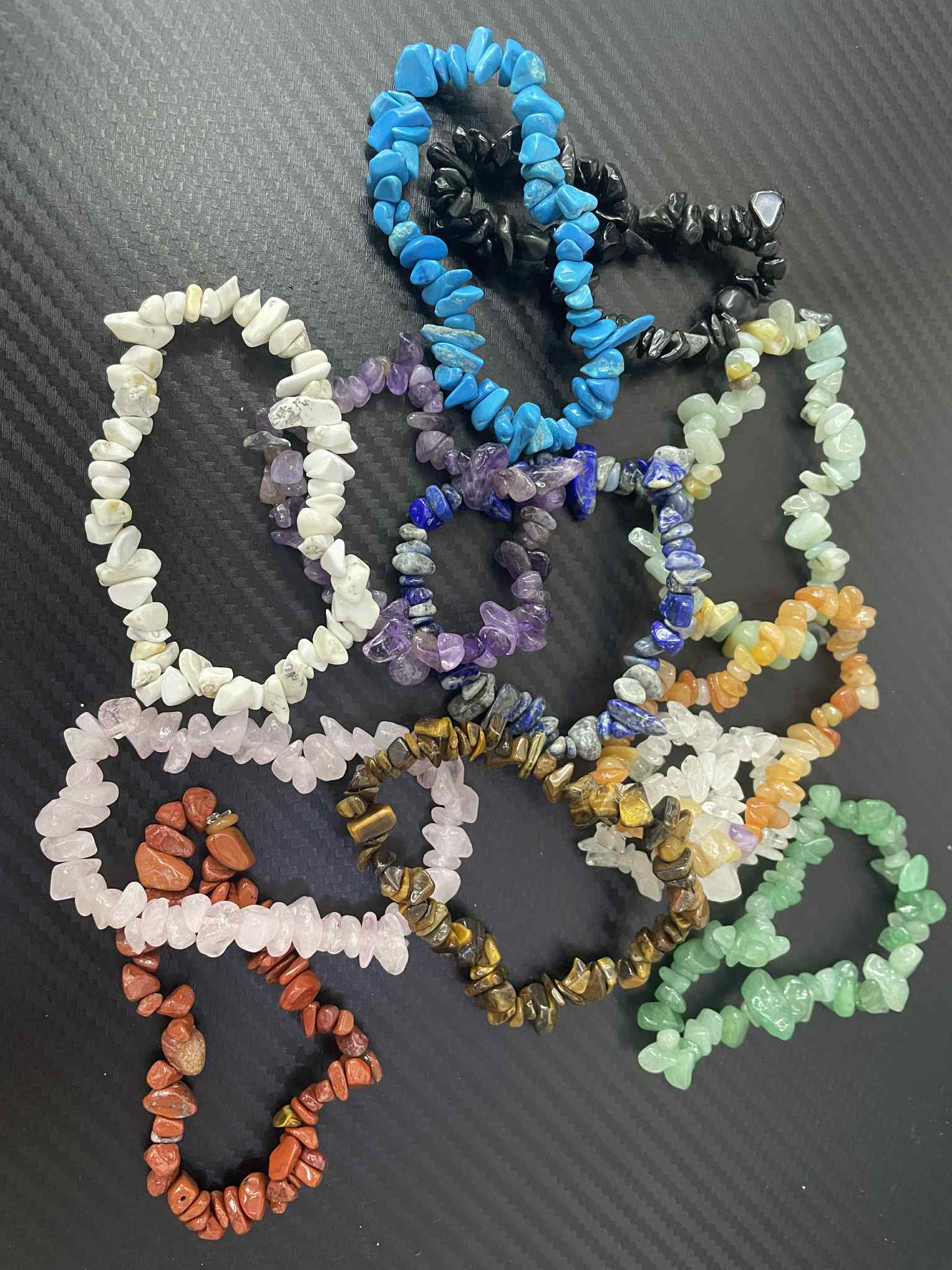 Set mit 10 Splitterarbänder zufälliger Mix