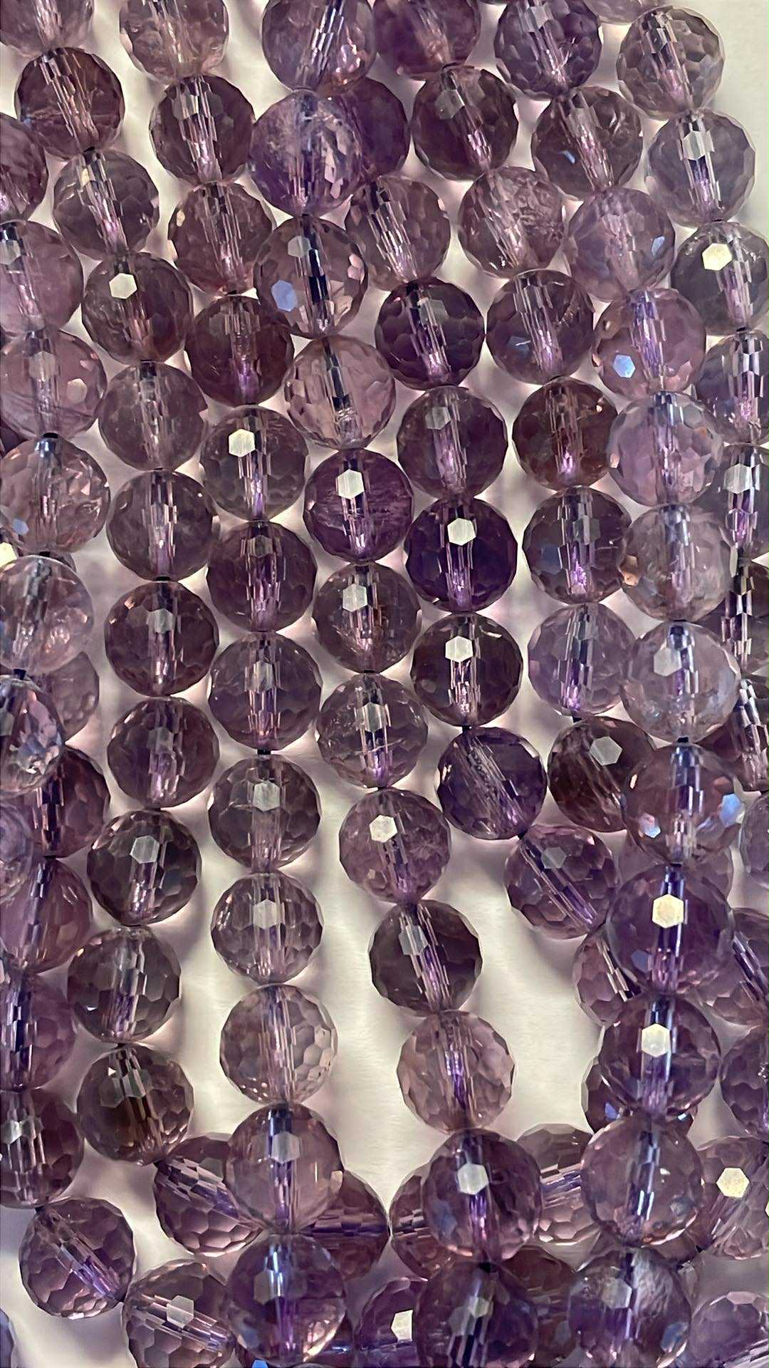 Amethyst 8mm facettiert A-Qualität