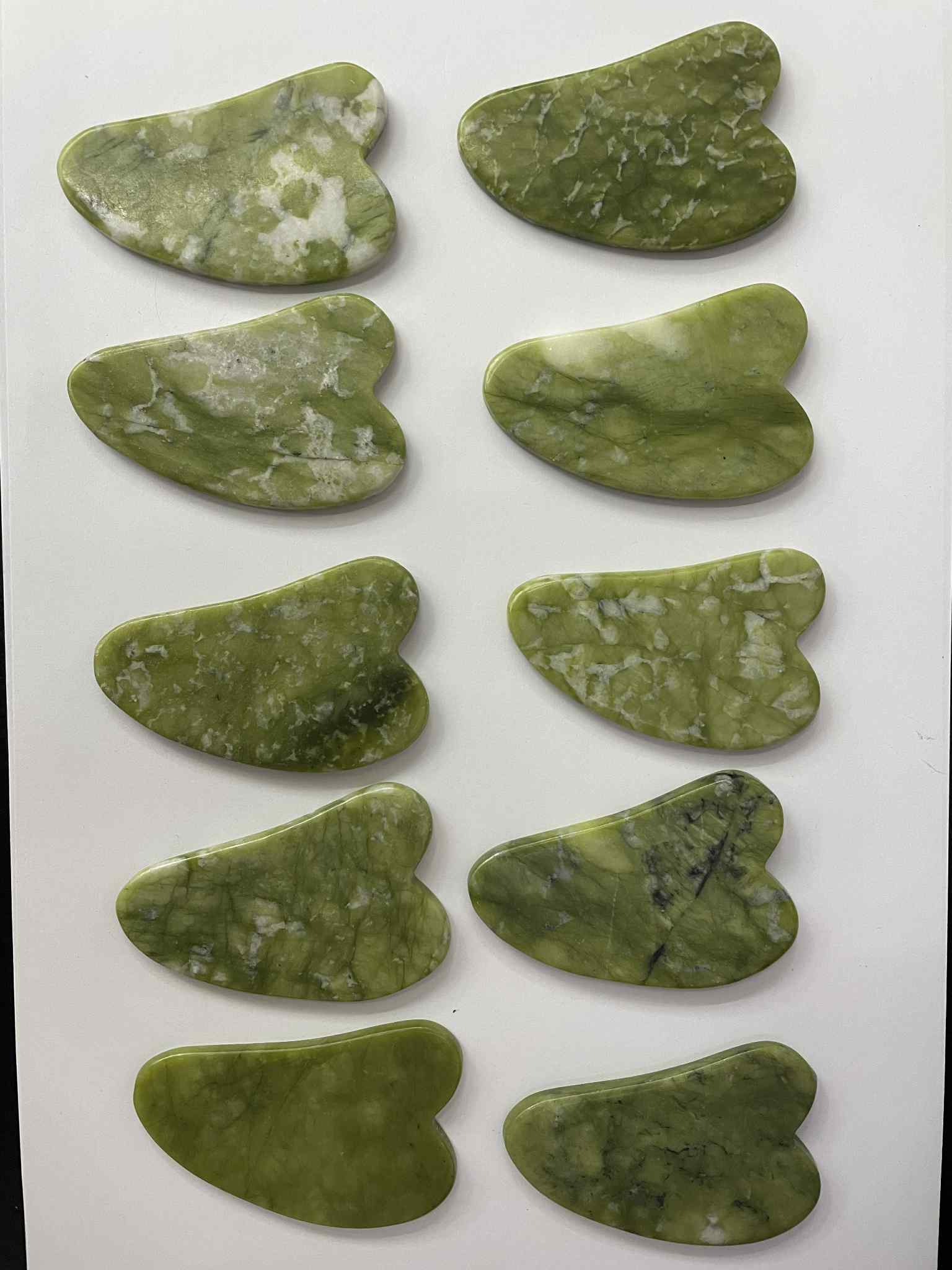 Gua - Sha Jede Nephrit Medium ca. 60mm