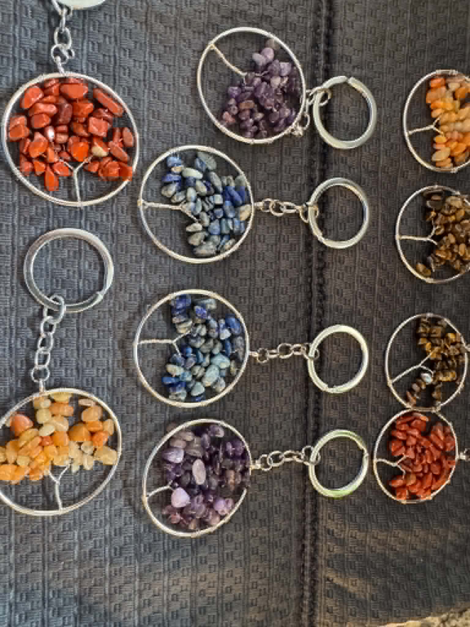 Lot de 10 porte-clés « Arbre de vie » 
