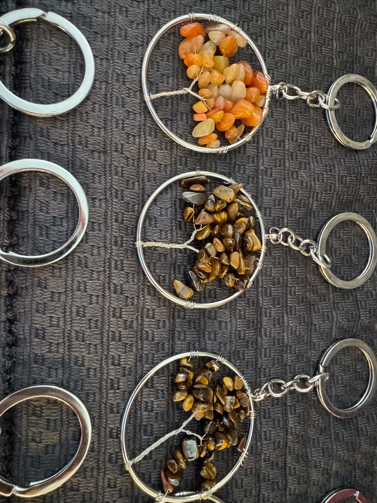 Lot de 10 porte-clés « Arbre de vie » 