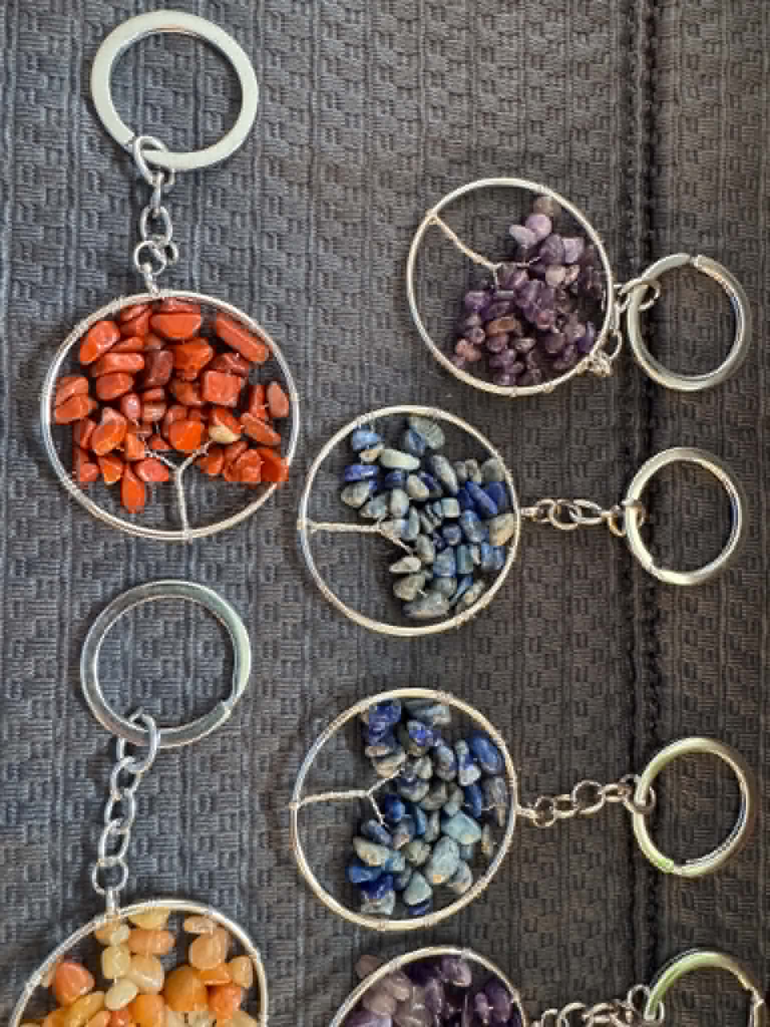 Lot de 10 porte-clés « Arbre de vie » 